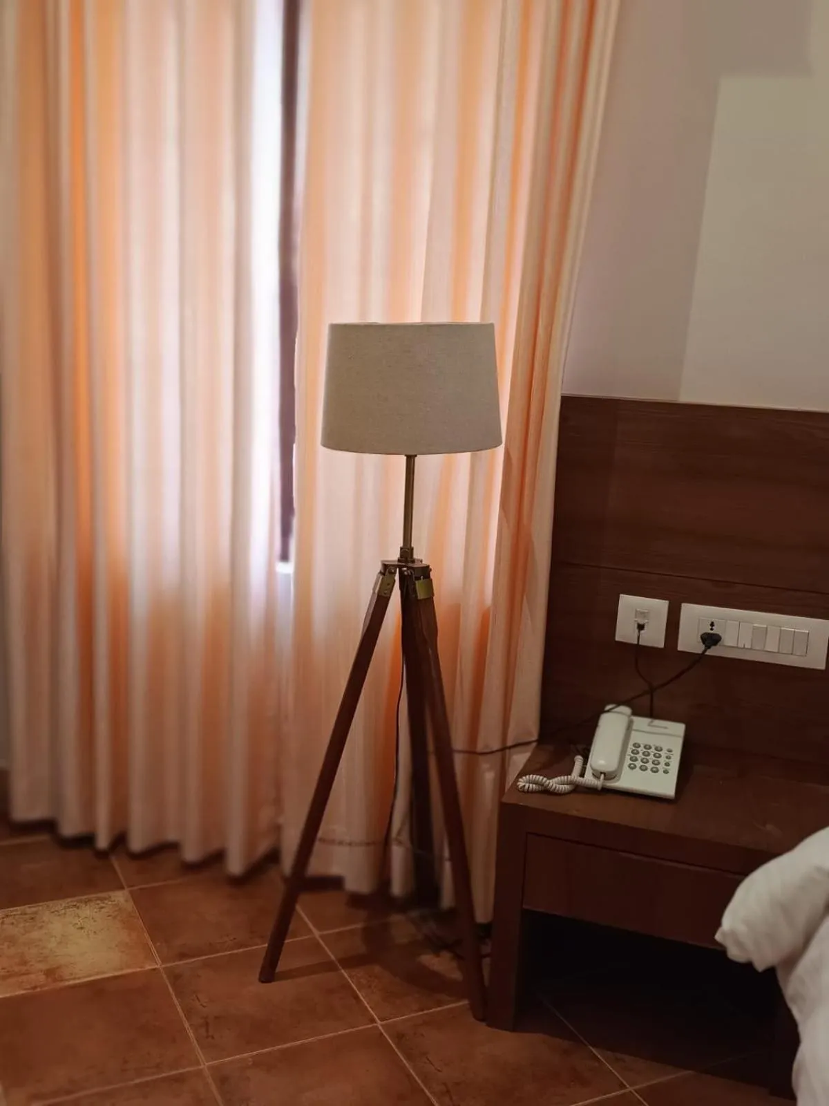 Seating area, Bed in Casa Bella, Thekkady