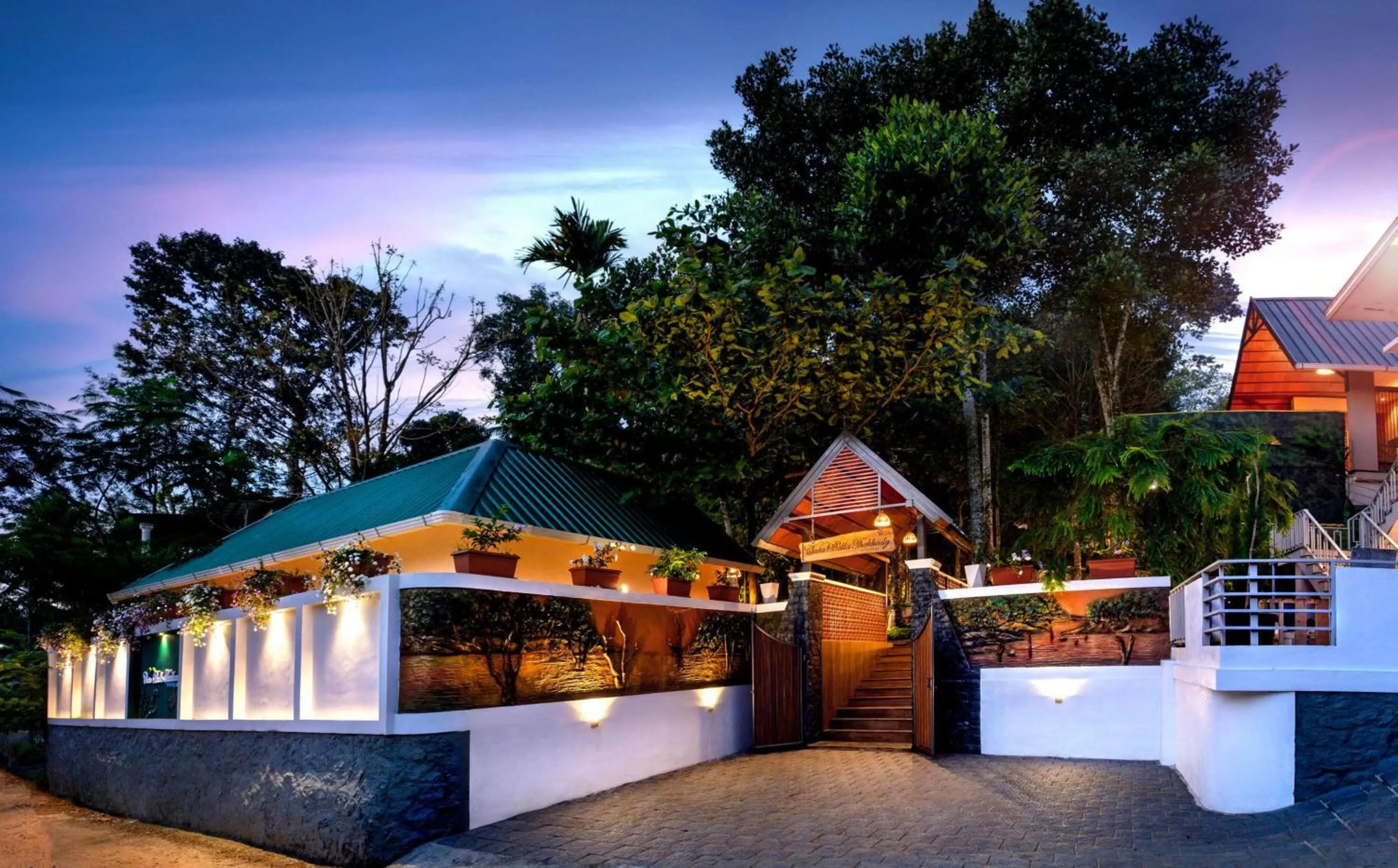 Property building in Casa Bella, Thekkady