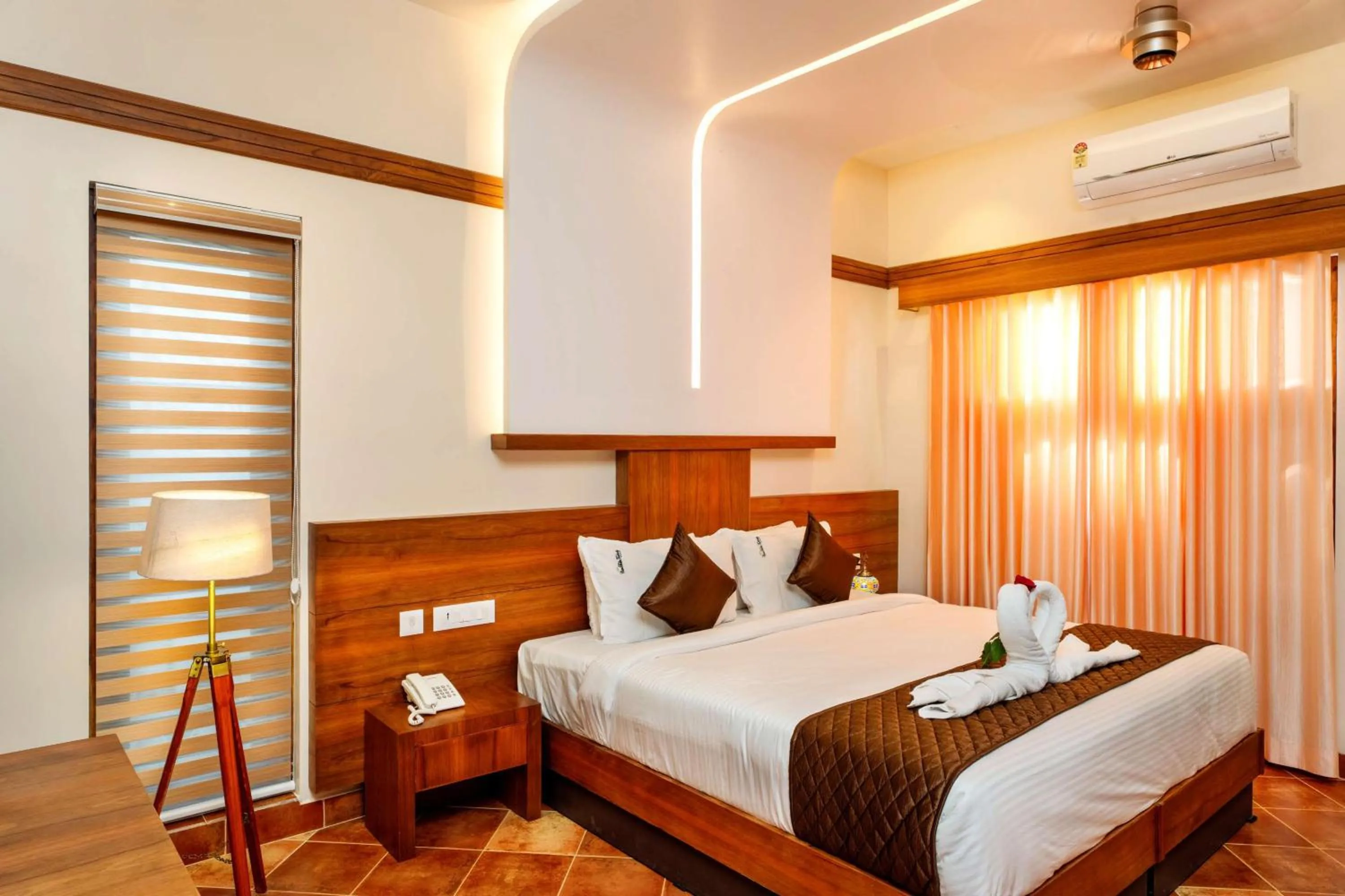 Bedroom, Bed in Casa Bella, Thekkady