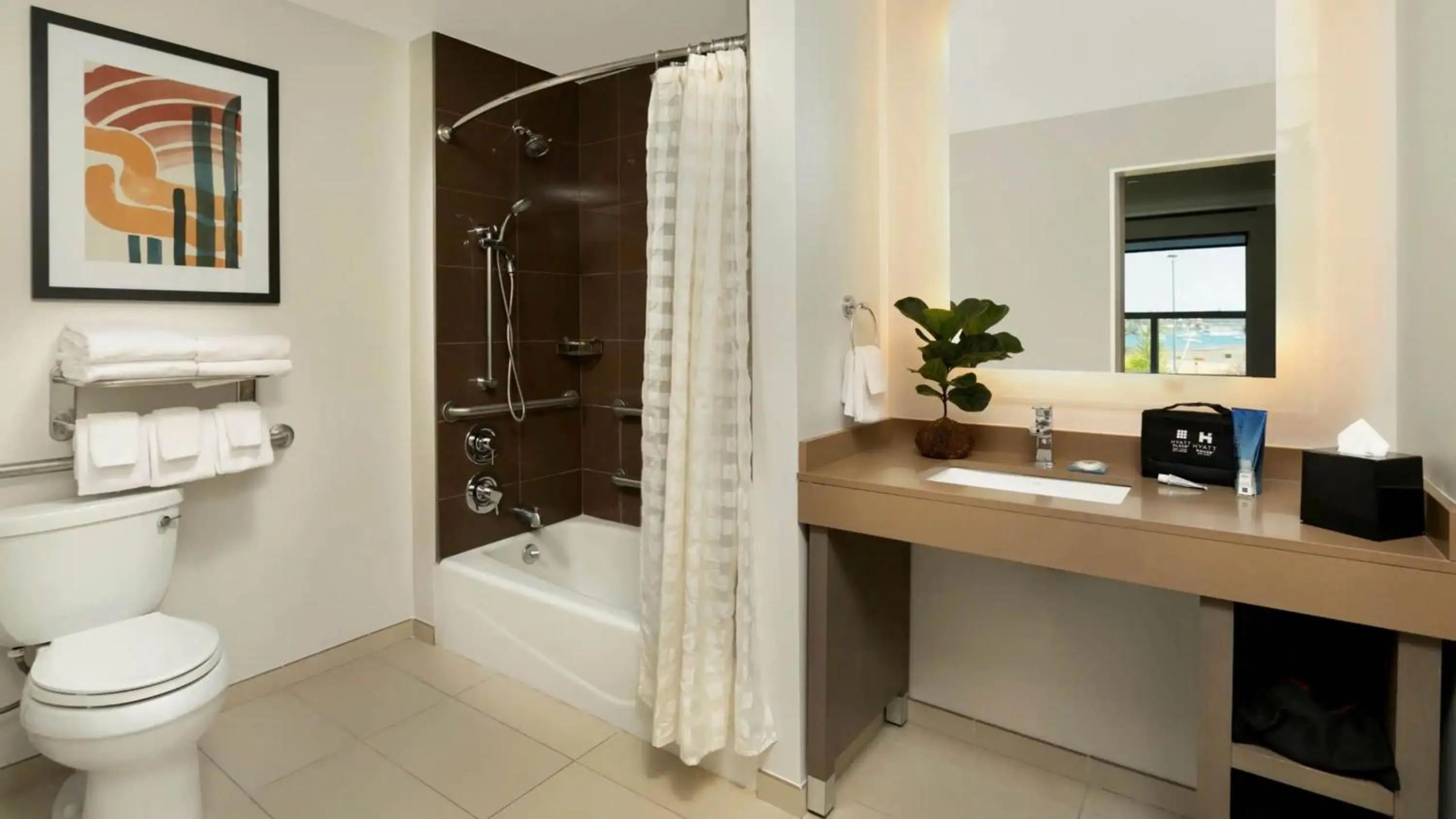 Bathroom in Hyatt House San Juan