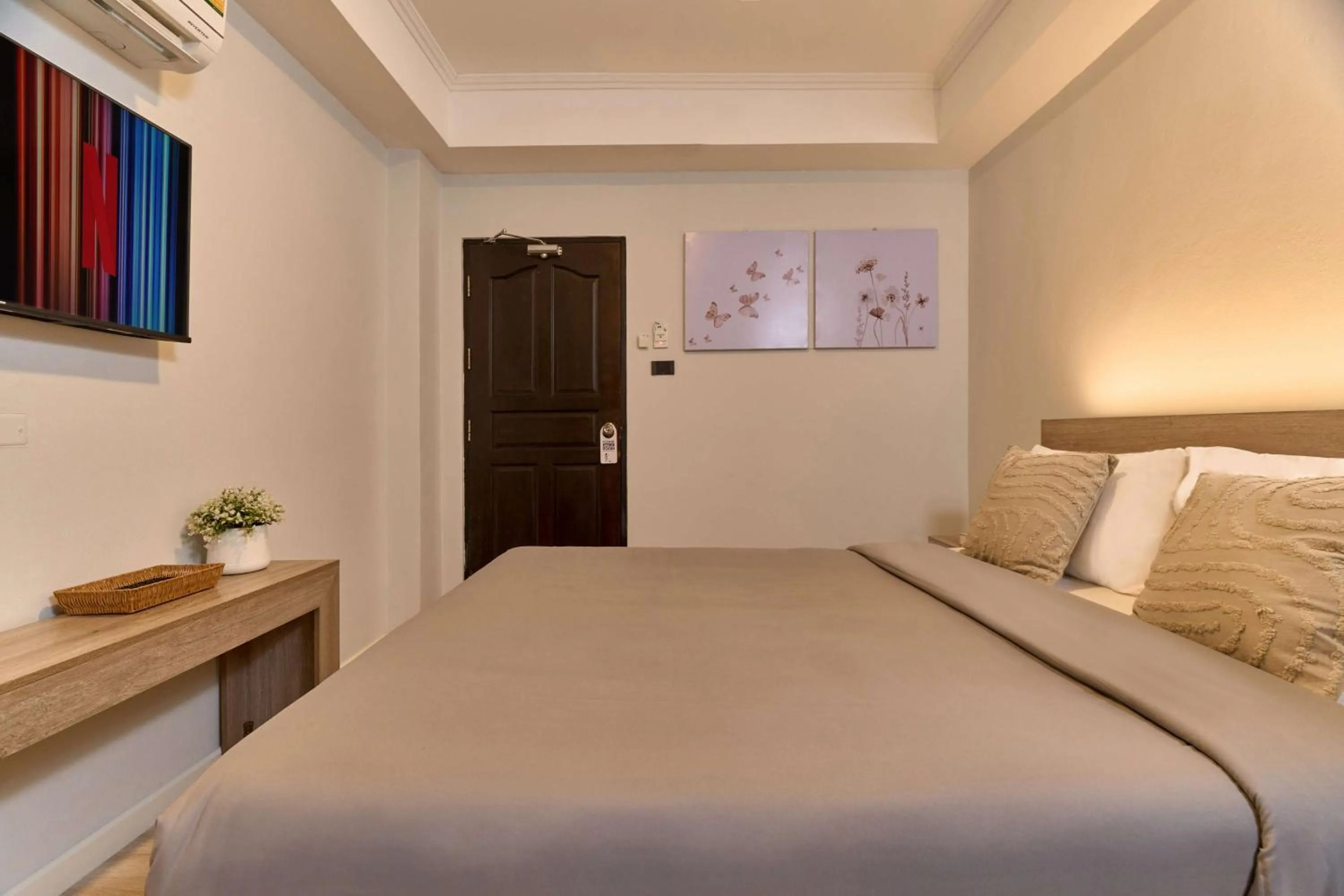 Bed in Thapae60 Mini Hotel