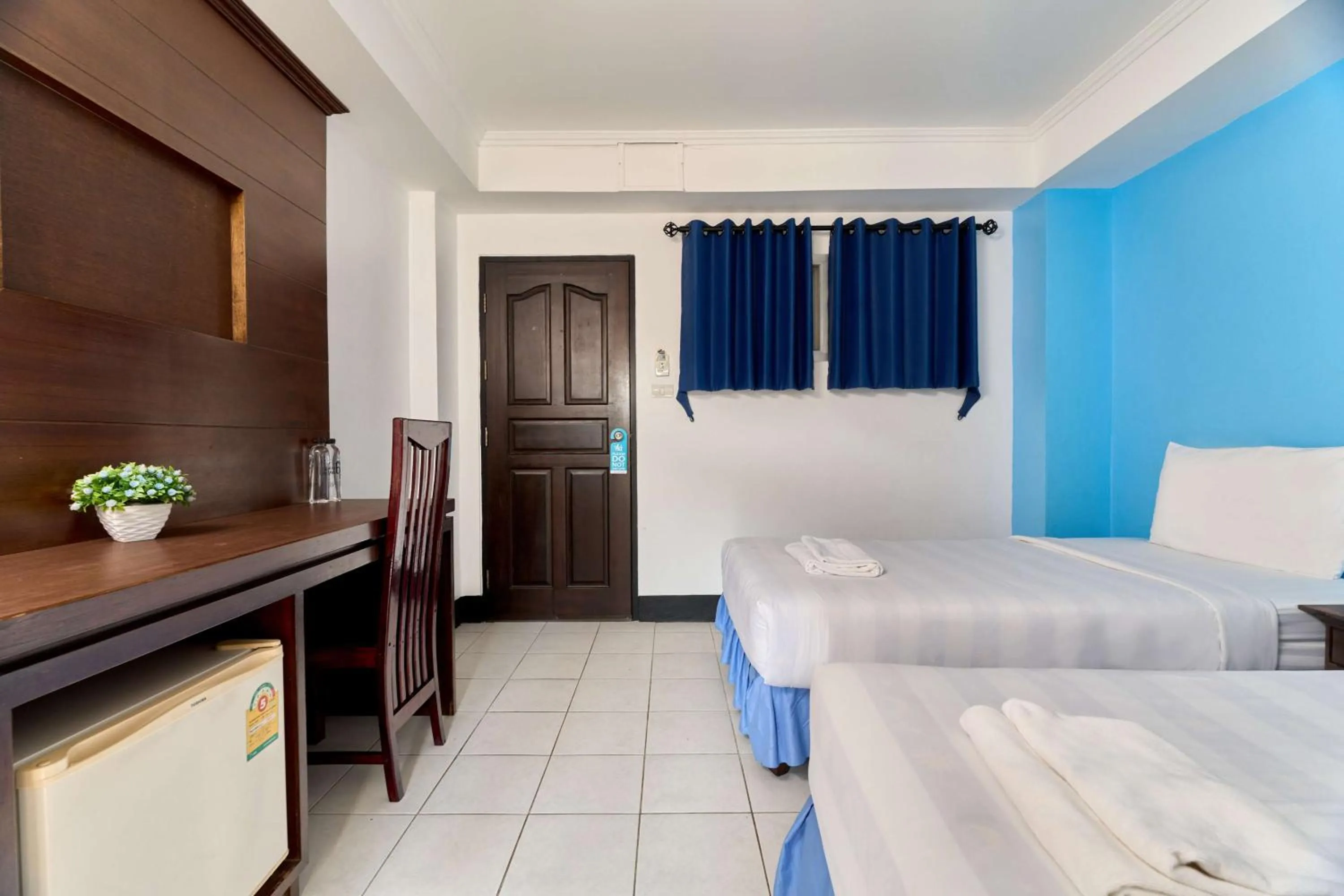 Bed in Thapae60 Mini Hotel