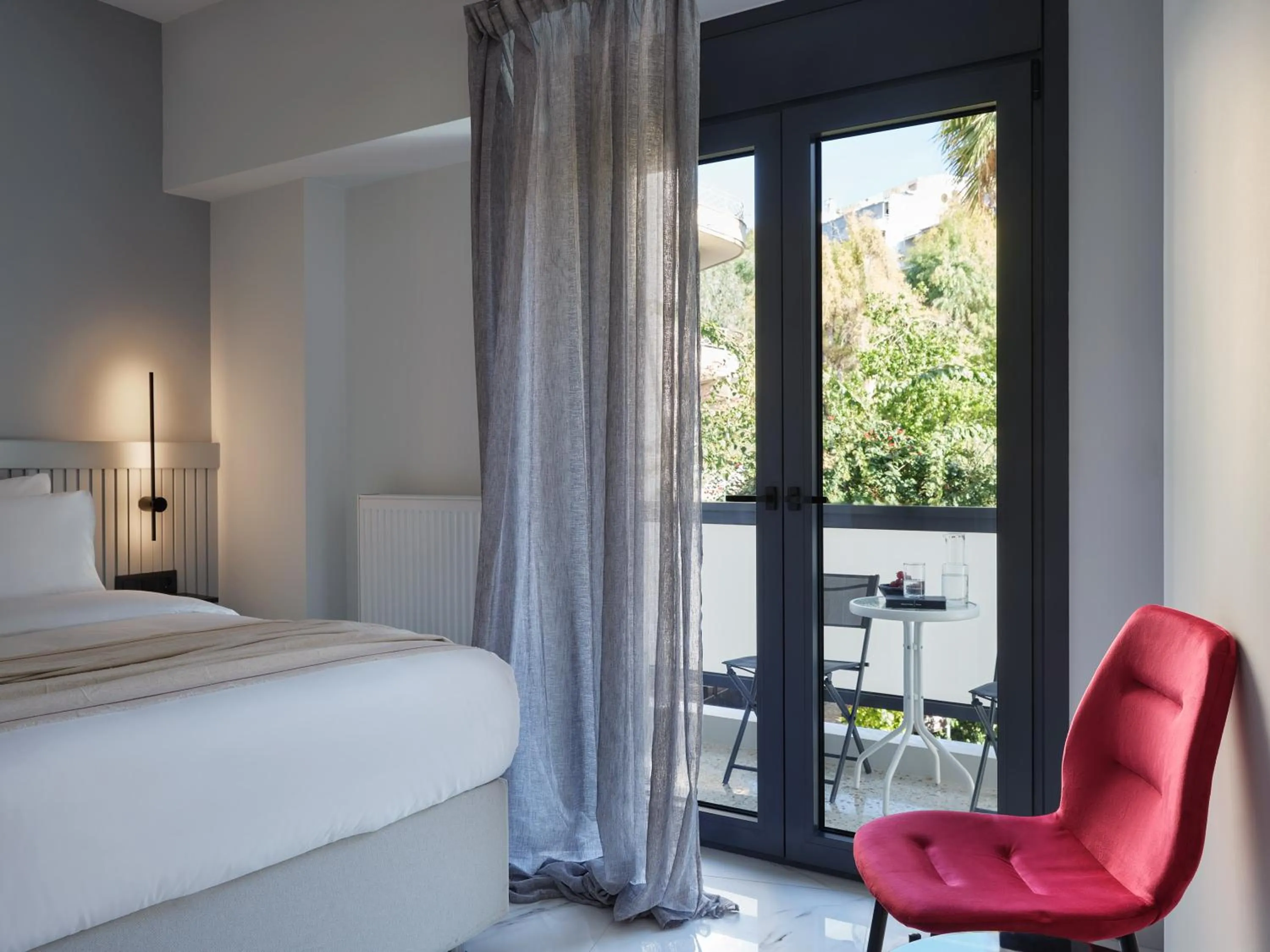 Bedroom in Athens Project Luxury Apartments