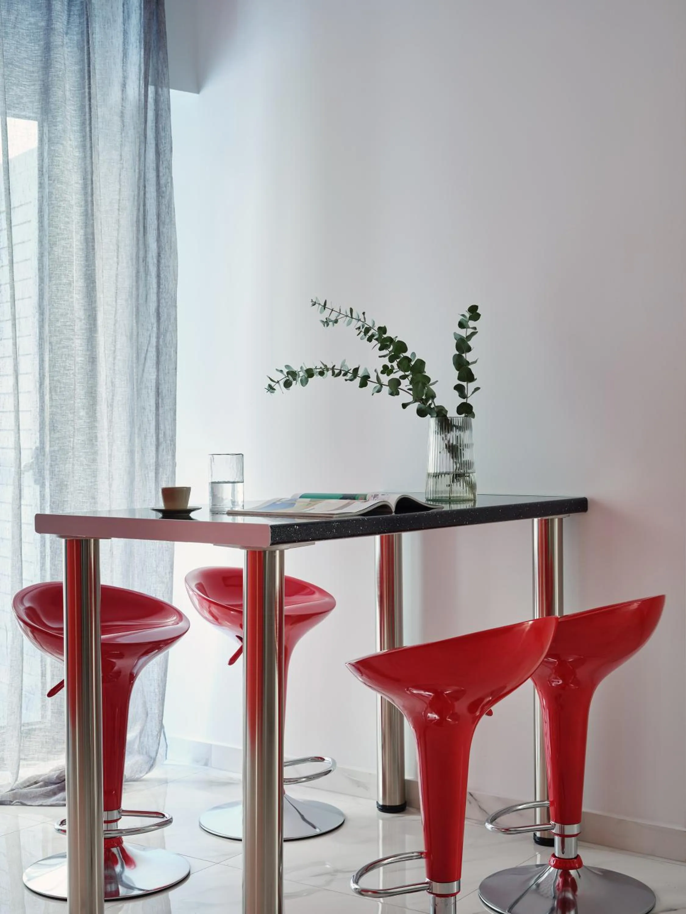 Dining area in Athens Project Luxury Apartments