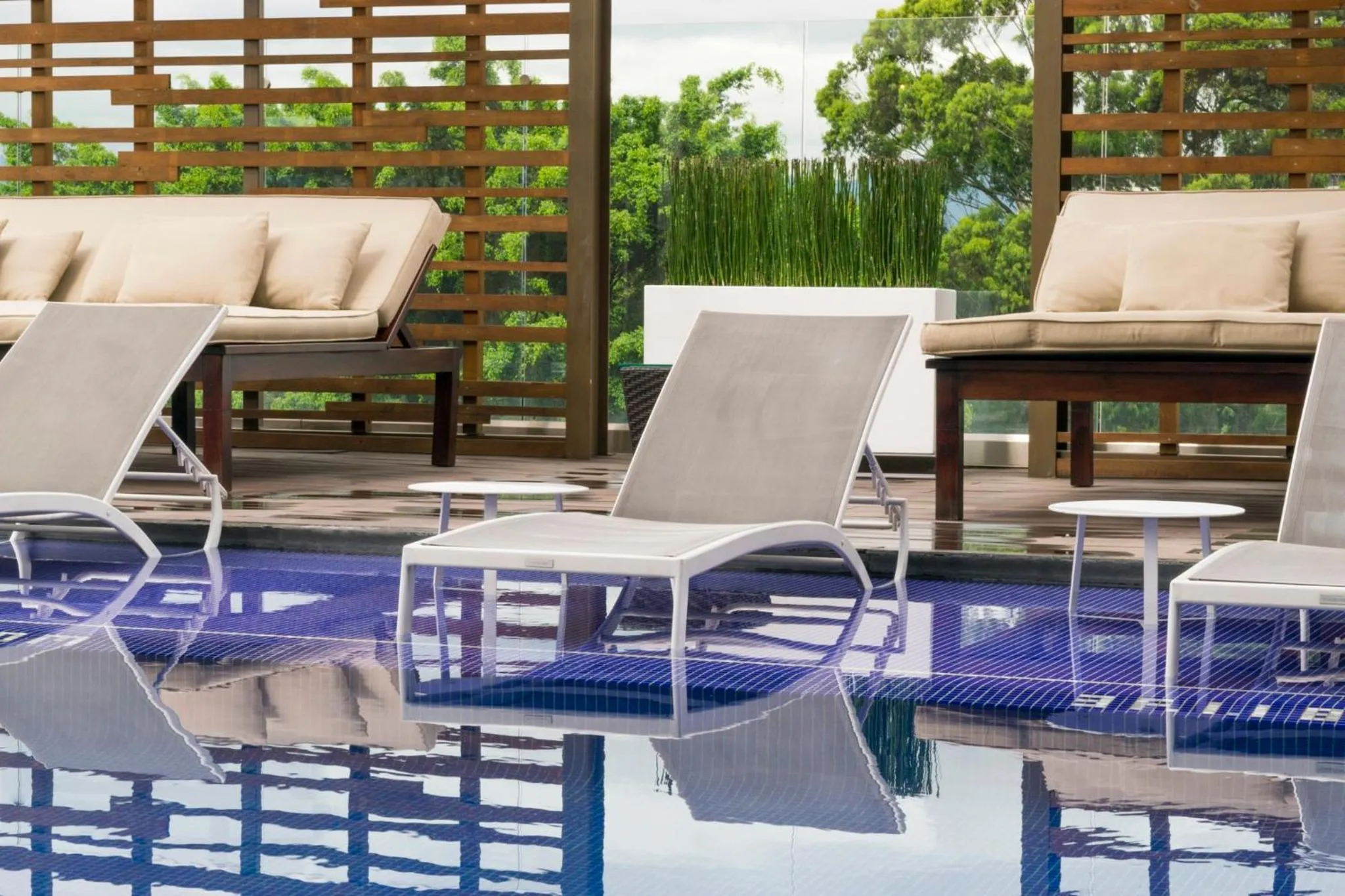 Swimming pool in Holiday Inn Guatemala by IHG
