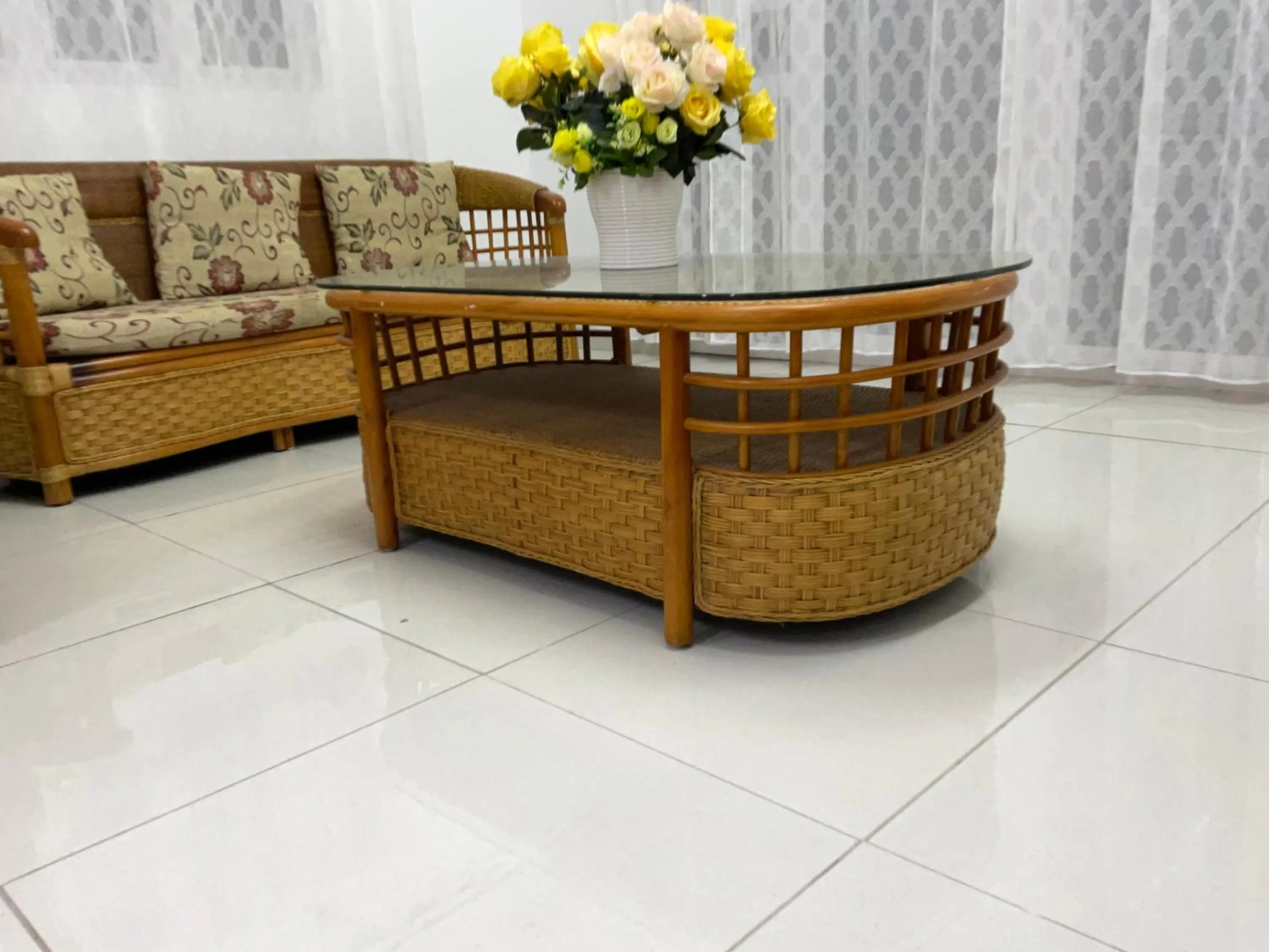 Seating area in Blue Bay Holiday Resort