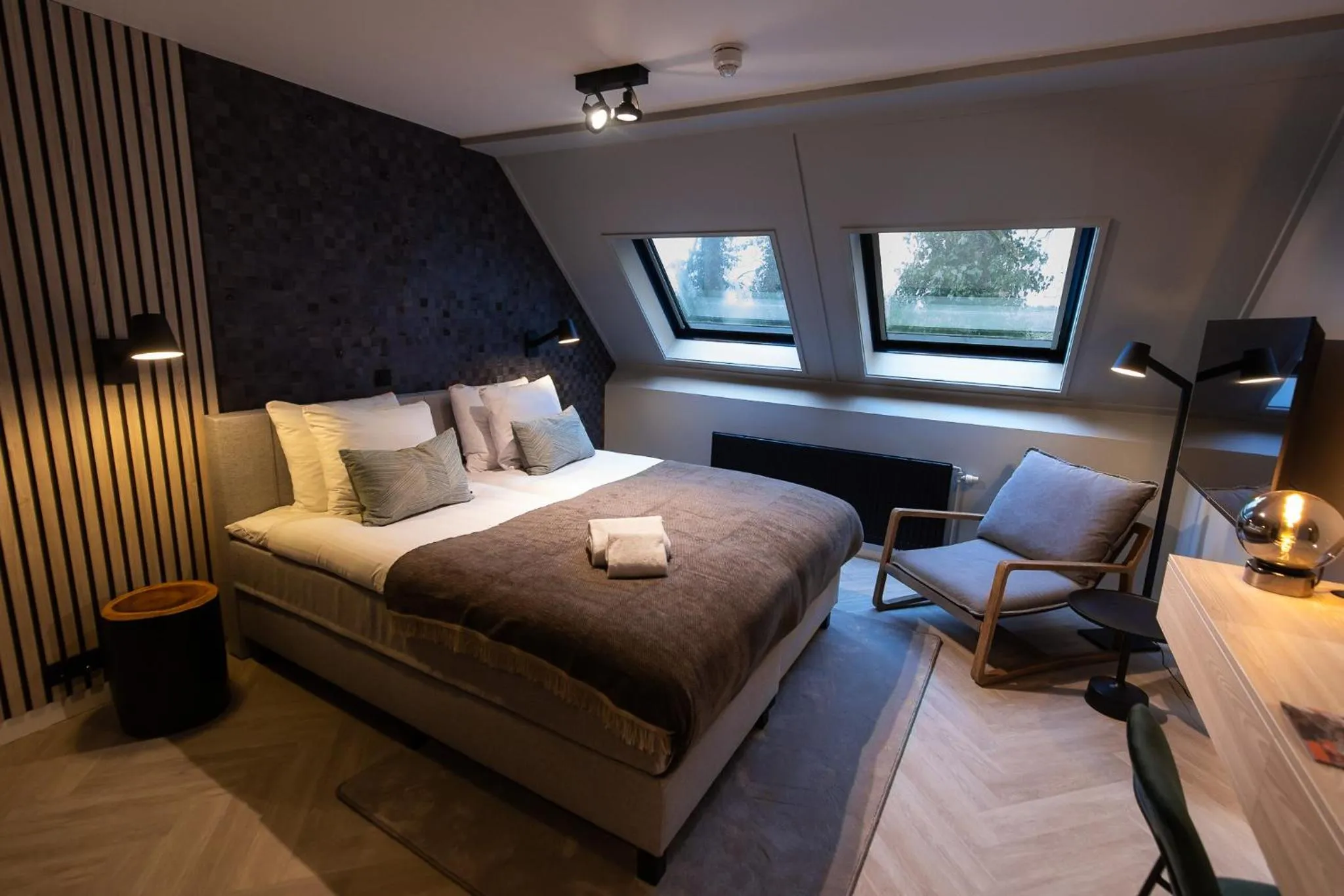 Bedroom, Bed in Veluwe Hotel De Beyaerd