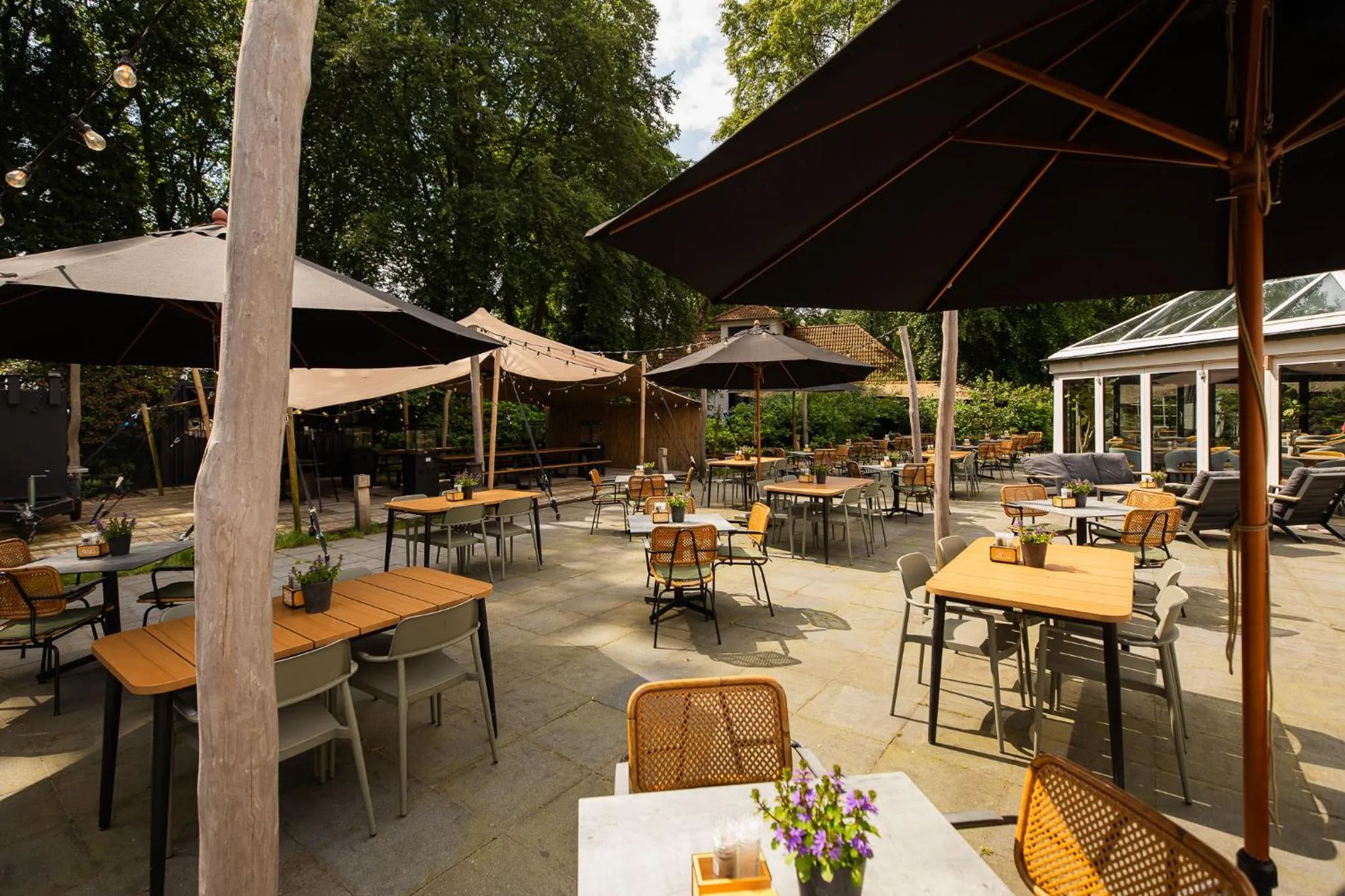 Balcony/Terrace in Veluwe Hotel De Beyaerd