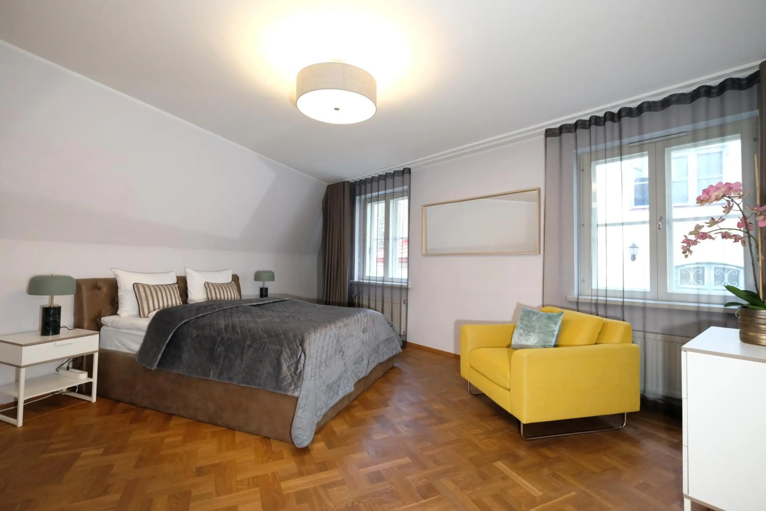 Bedroom, Bed in Tallinn City Apartments Old Town Toompea