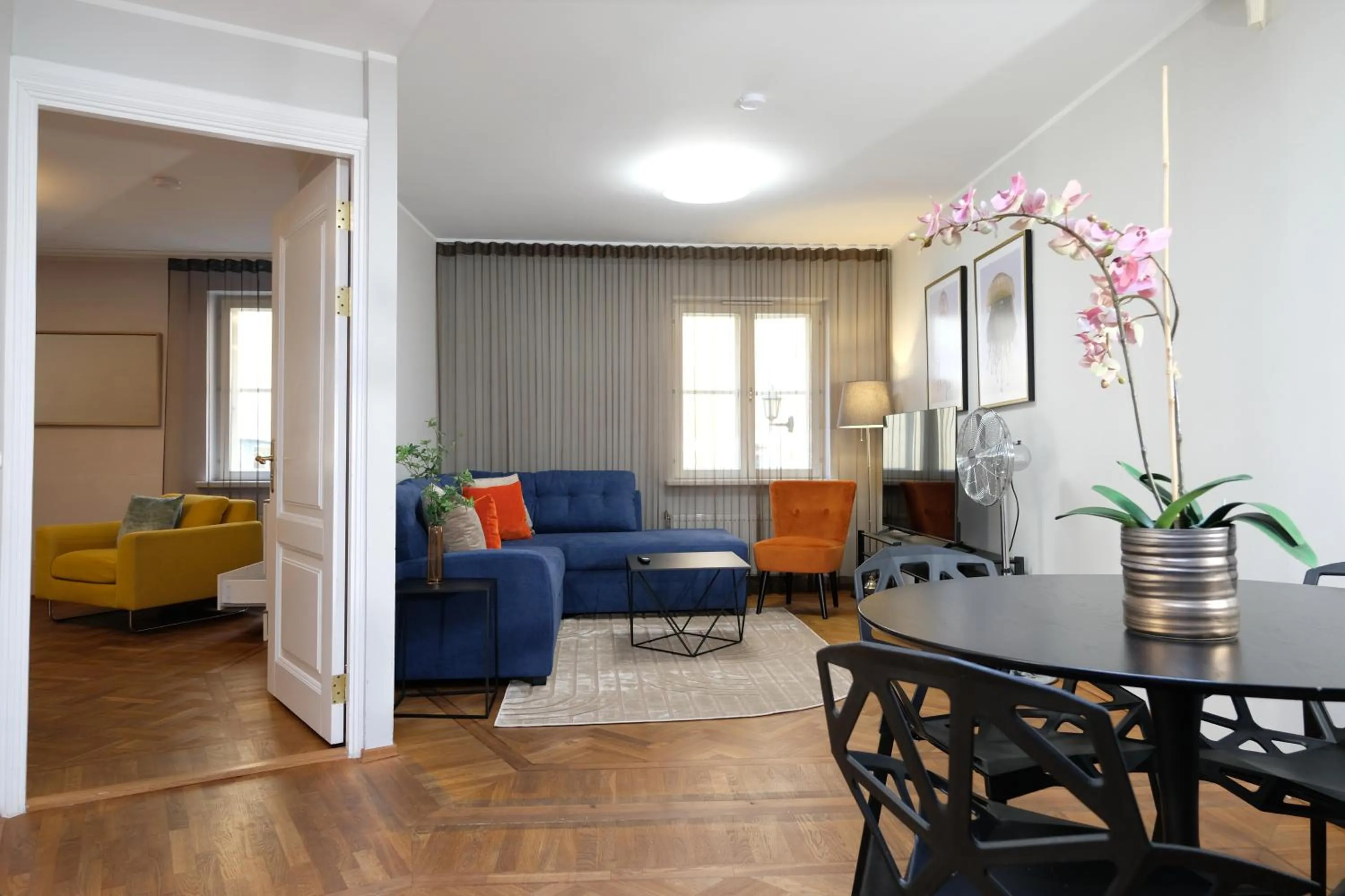 Living room in Tallinn City Apartments Old Town Toompea