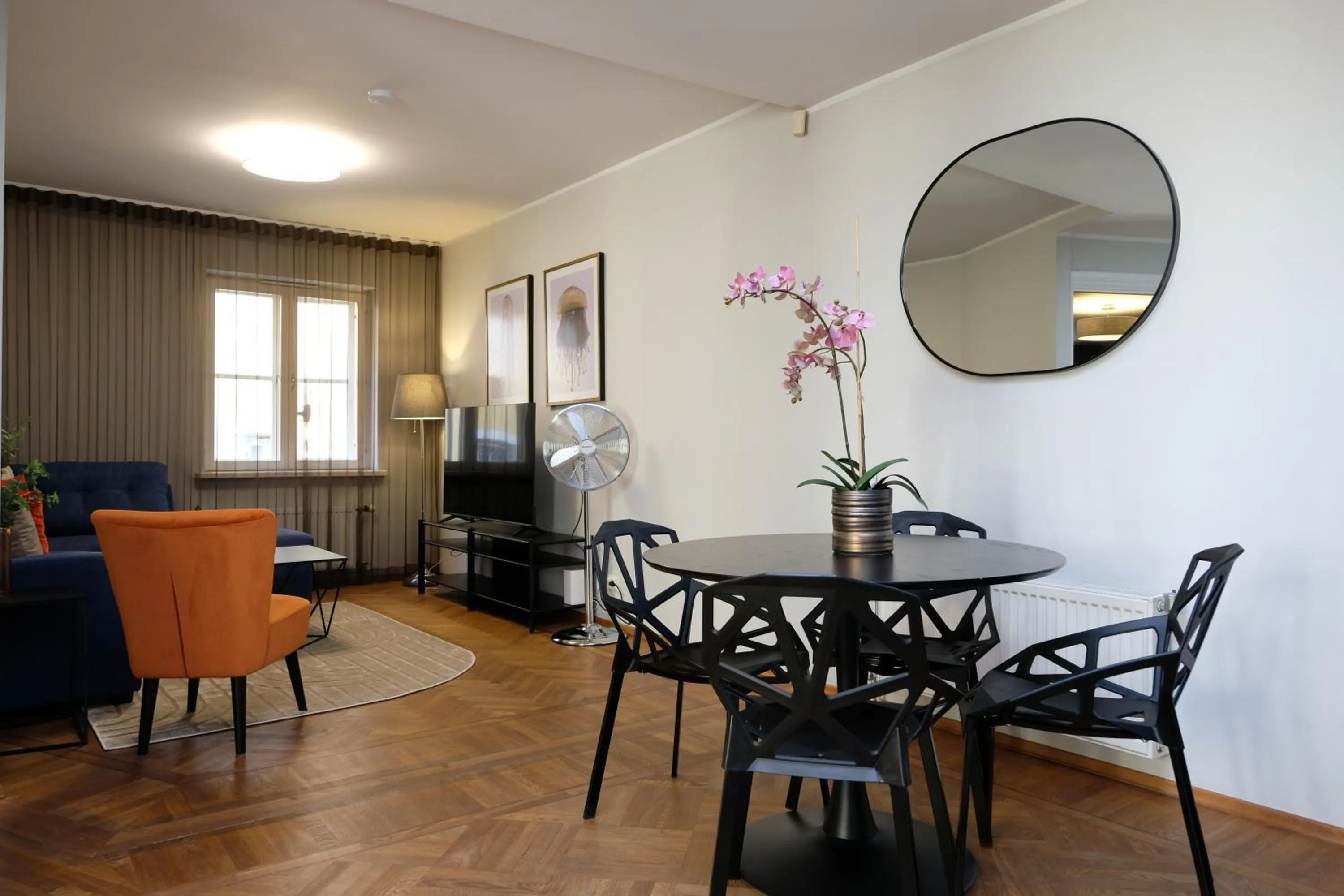 Living room in Tallinn City Apartments Old Town Toompea