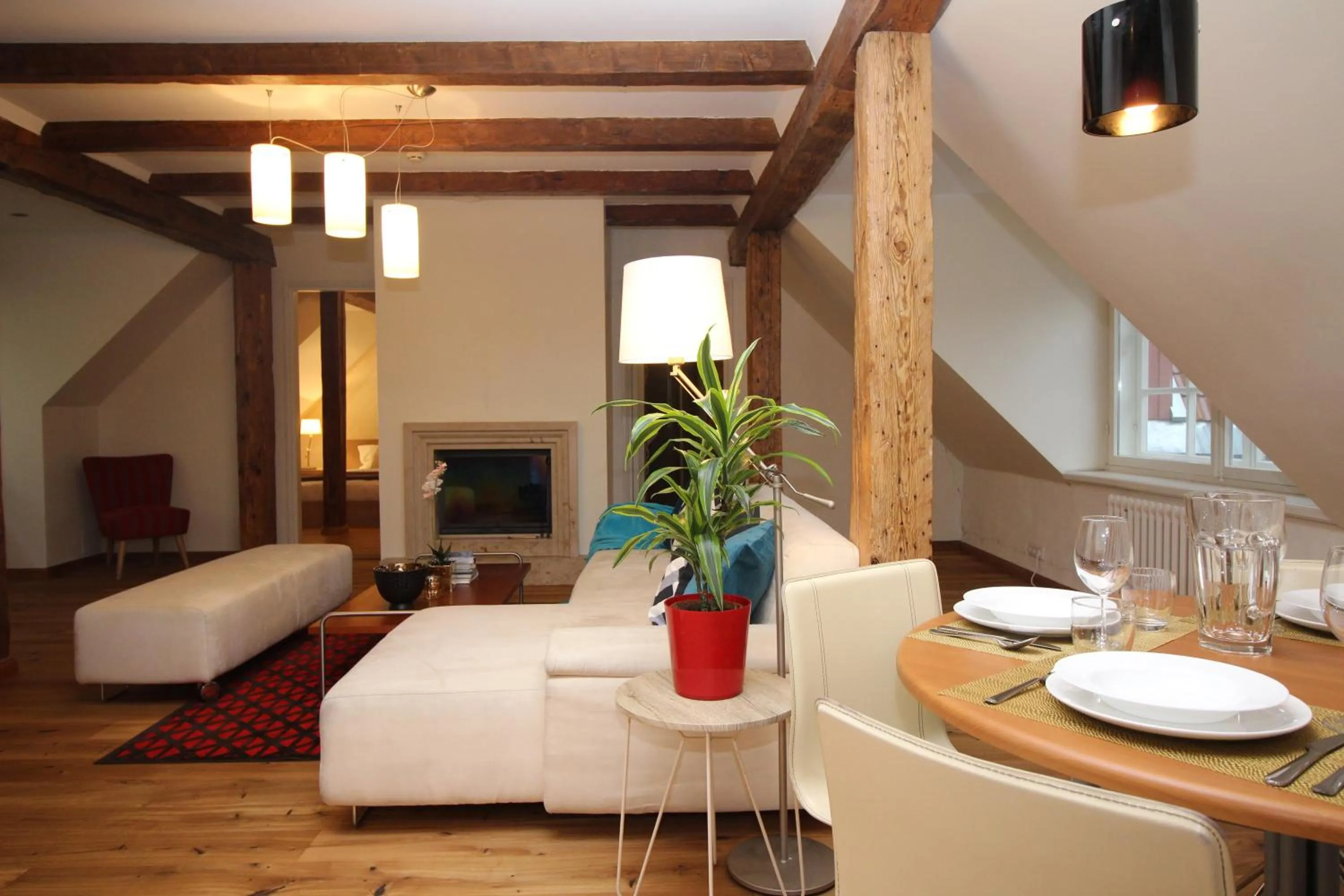 Living room in Tallinn City Apartments Old Town Toompea