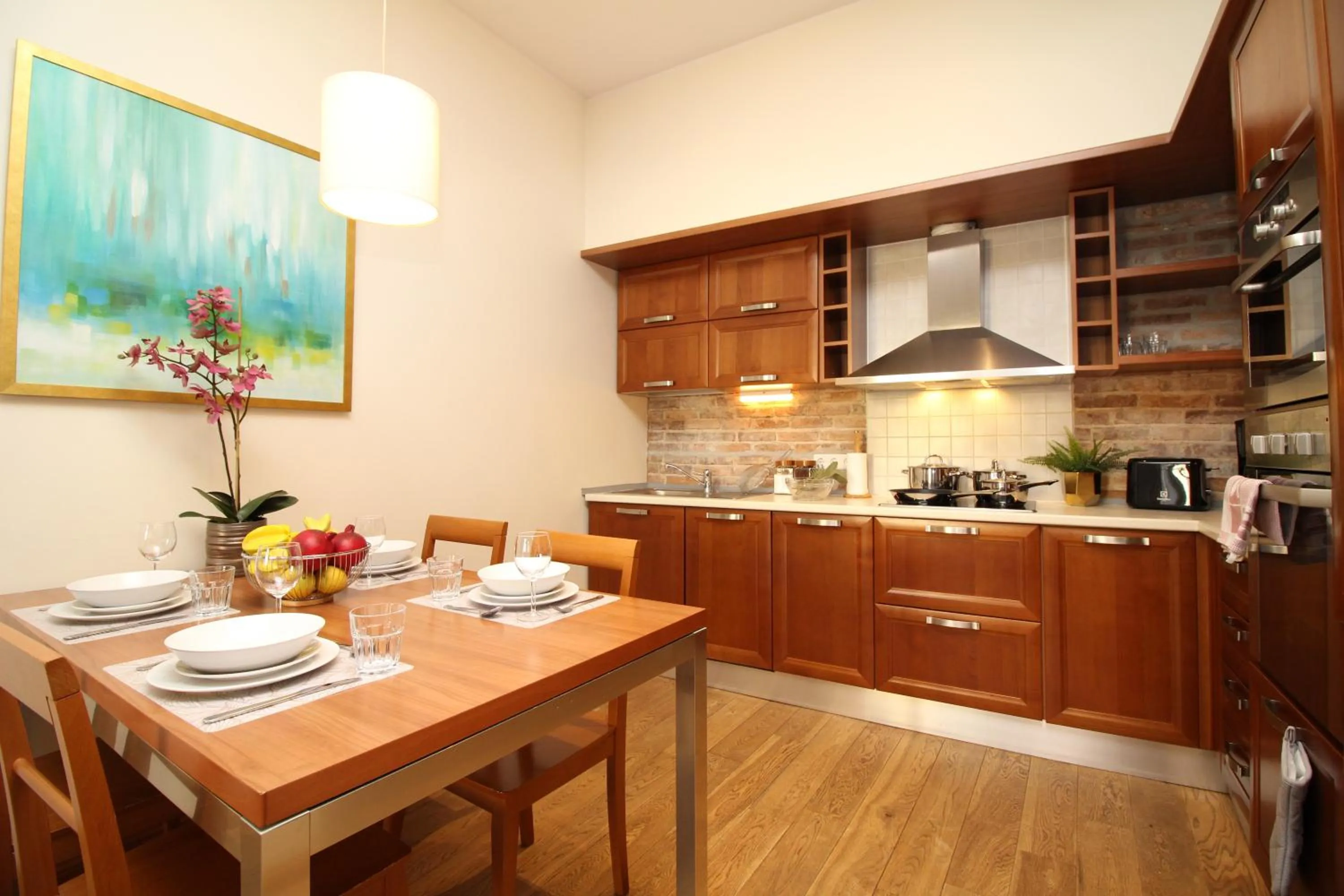 Kitchen or kitchenette in Tallinn City Apartments Old Town Toompea
