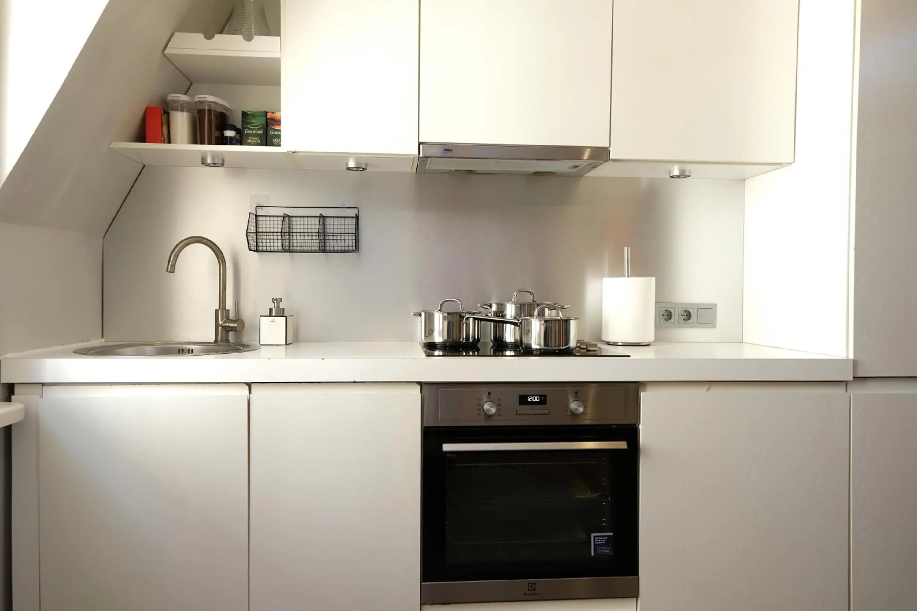 Kitchen or kitchenette in Tallinn City Apartments Old Town Toompea