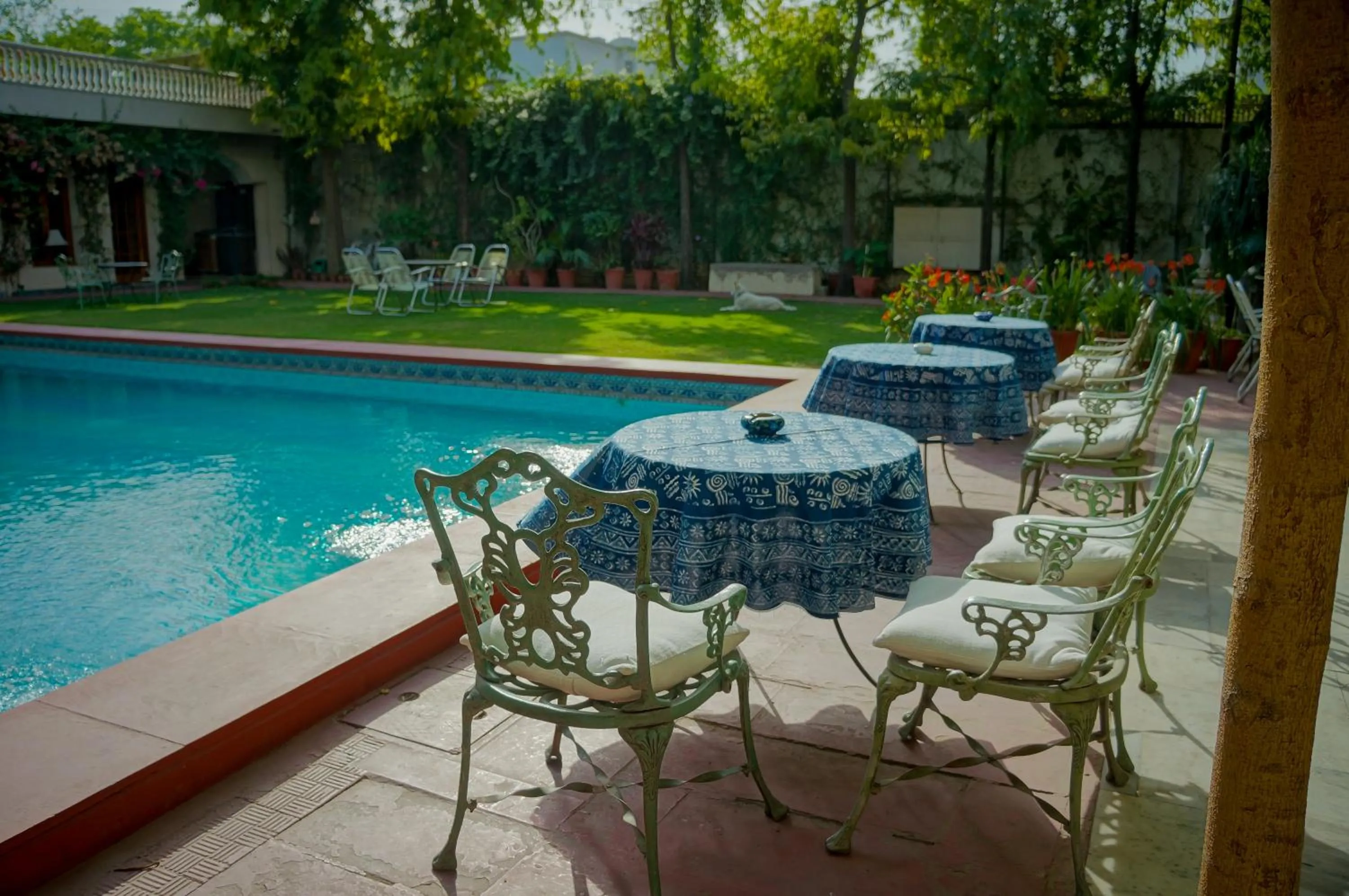Seating area in Hotel Meghniwas