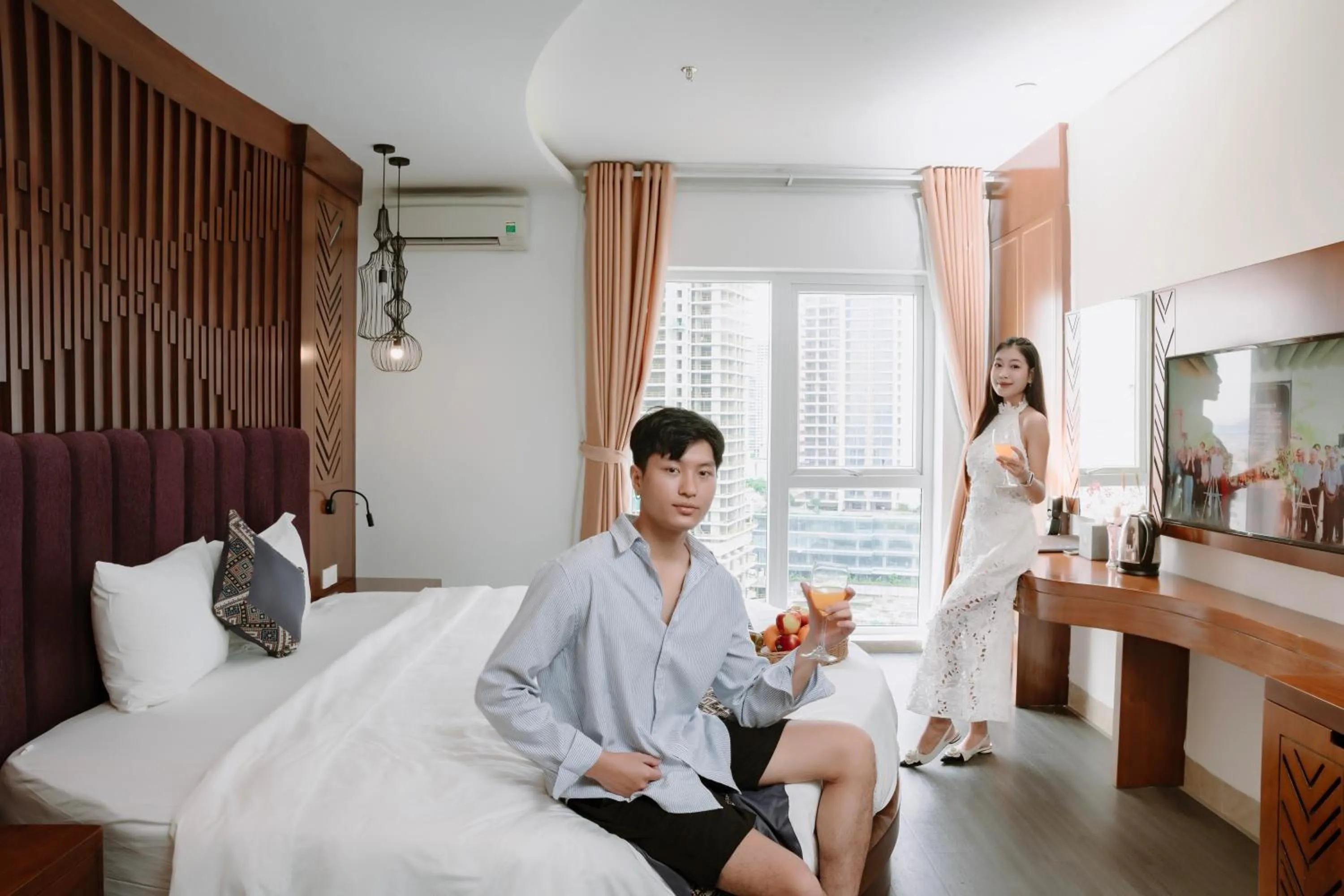 Bedroom, Bed in TGT BEACH HOTEL