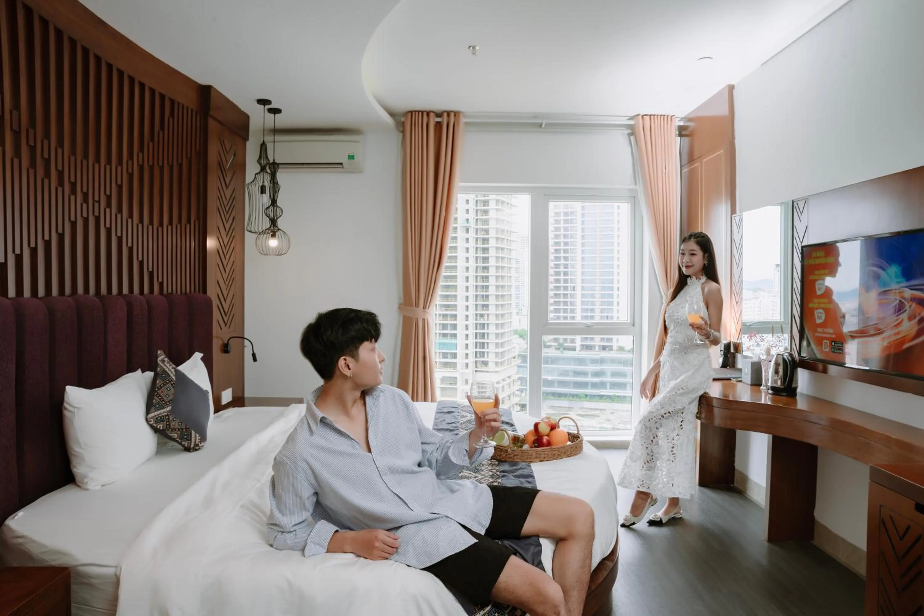 Bedroom in TGT BEACH HOTEL