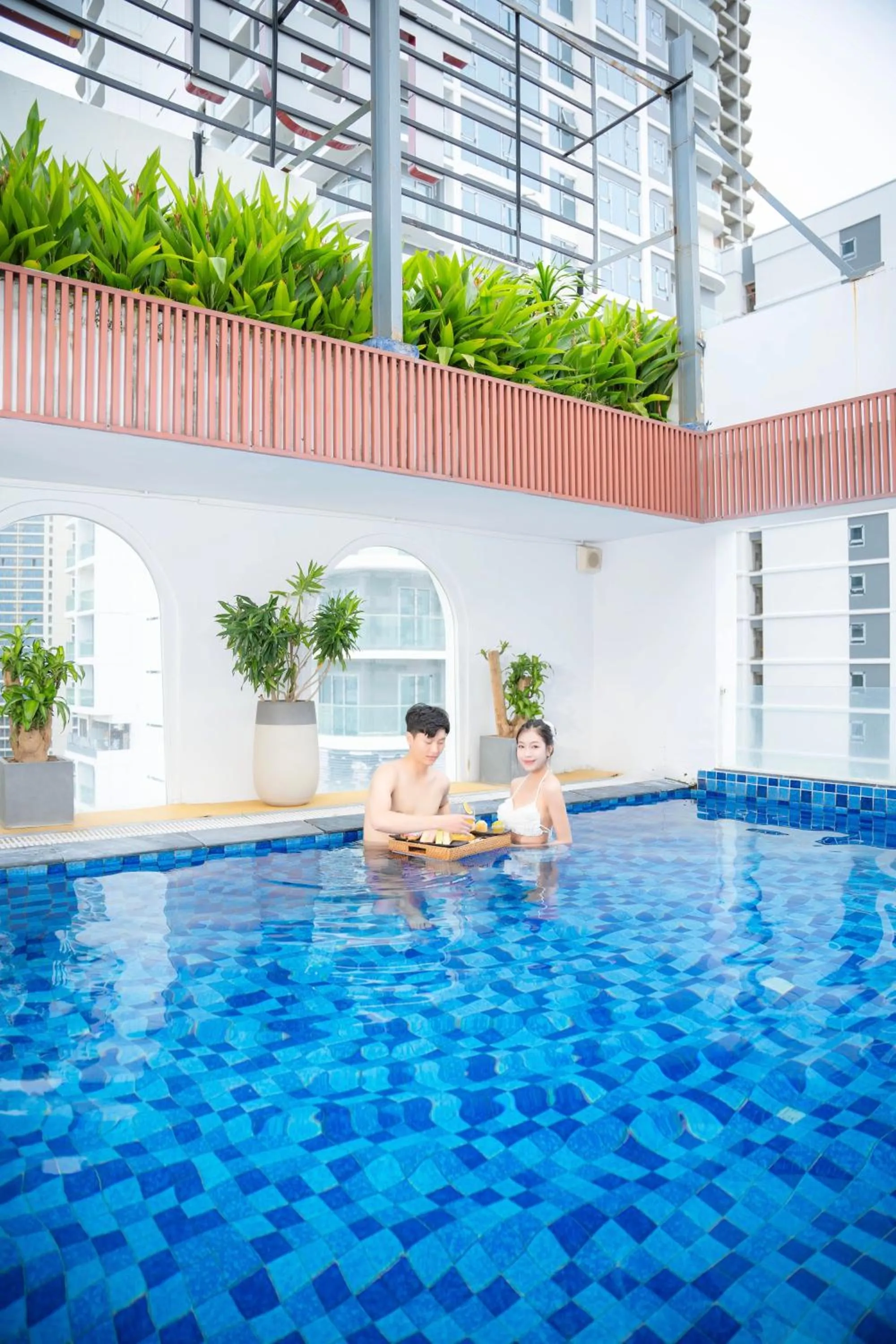 Swimming pool in TGT BEACH HOTEL
