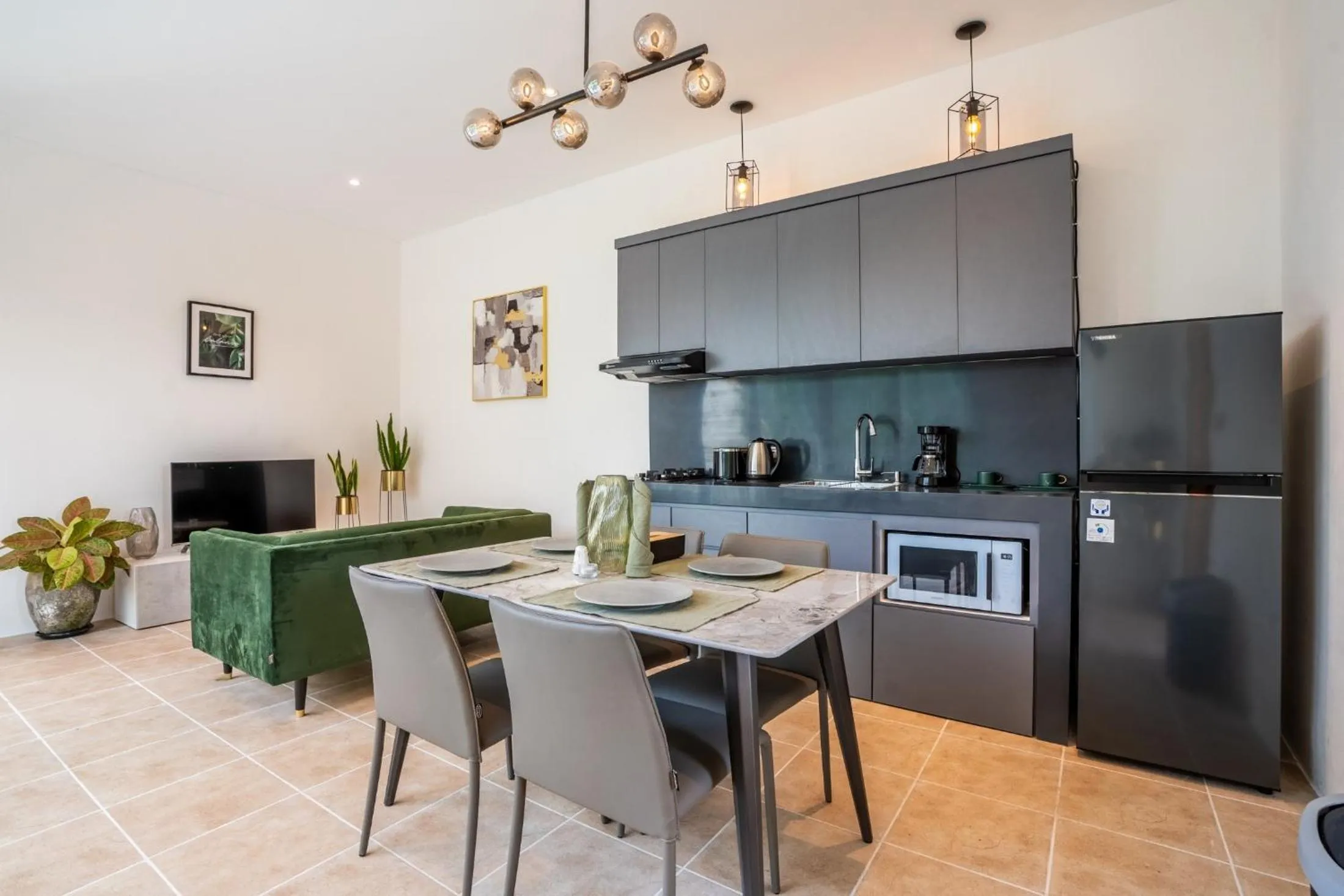 TV and multimedia in Eden Cemagi Villa Pererenan