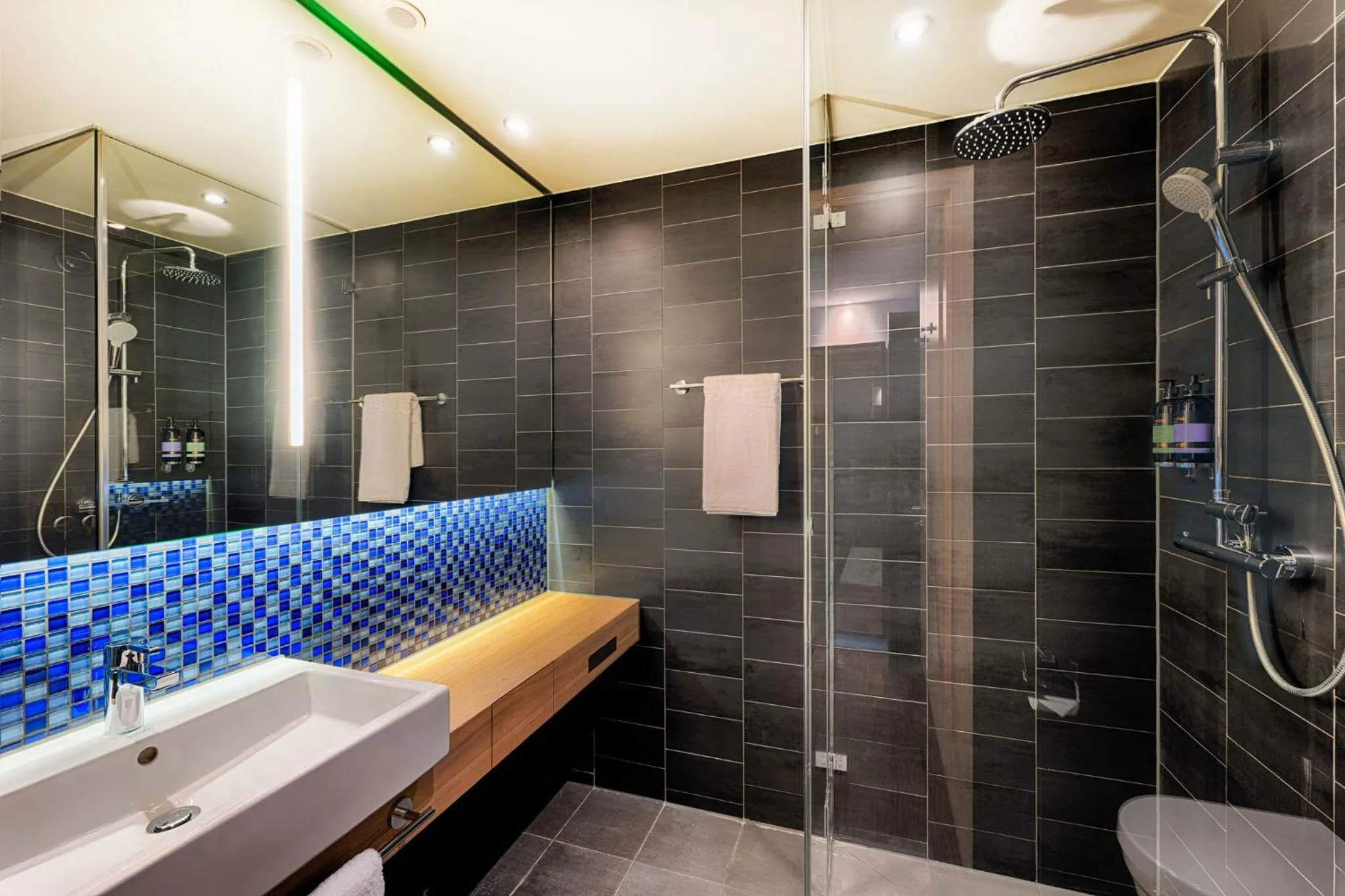 Shower, Bathroom in Mercure Hotel Heilbronn