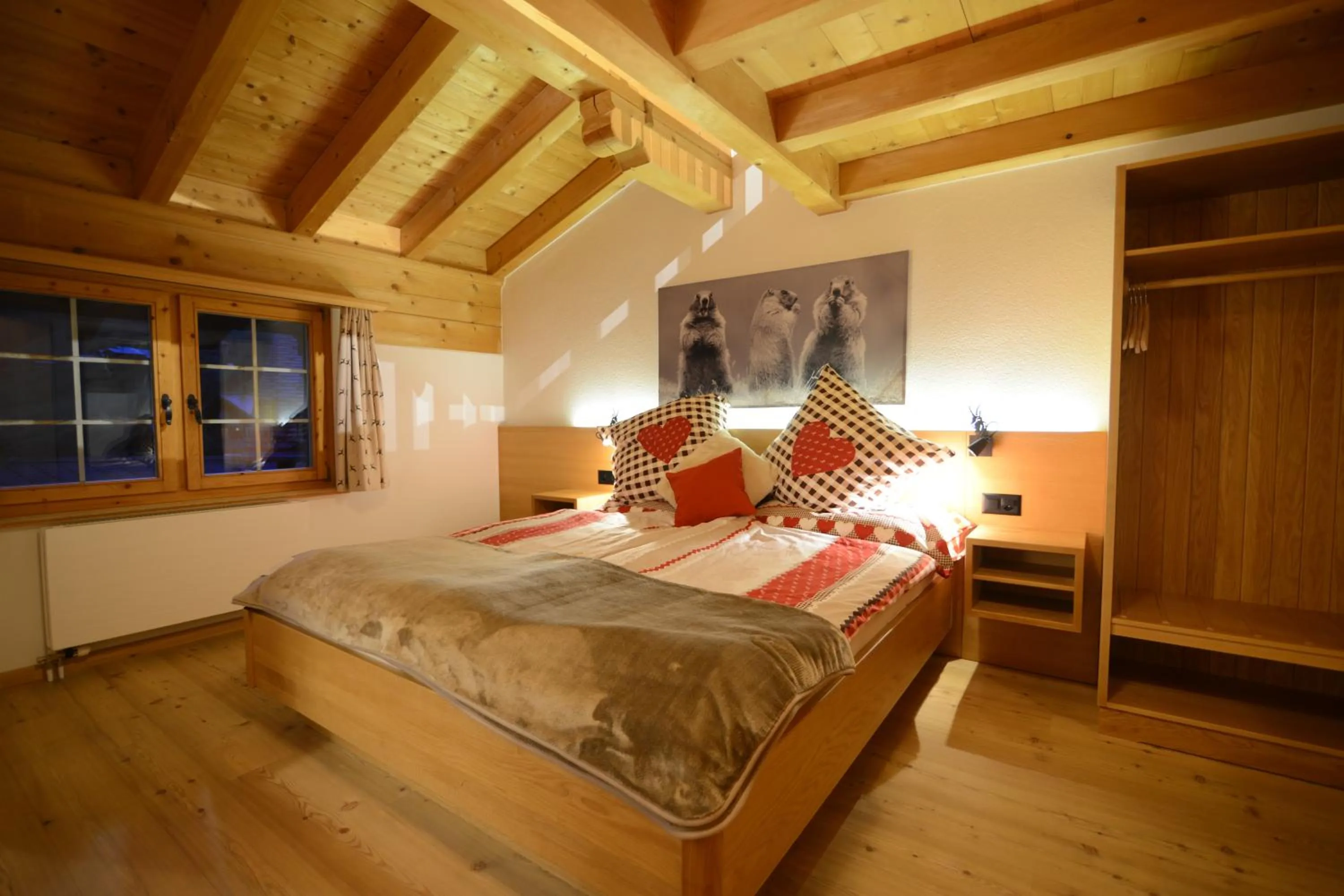 Photo of the whole room, Bed in Hotel Madrisajoch