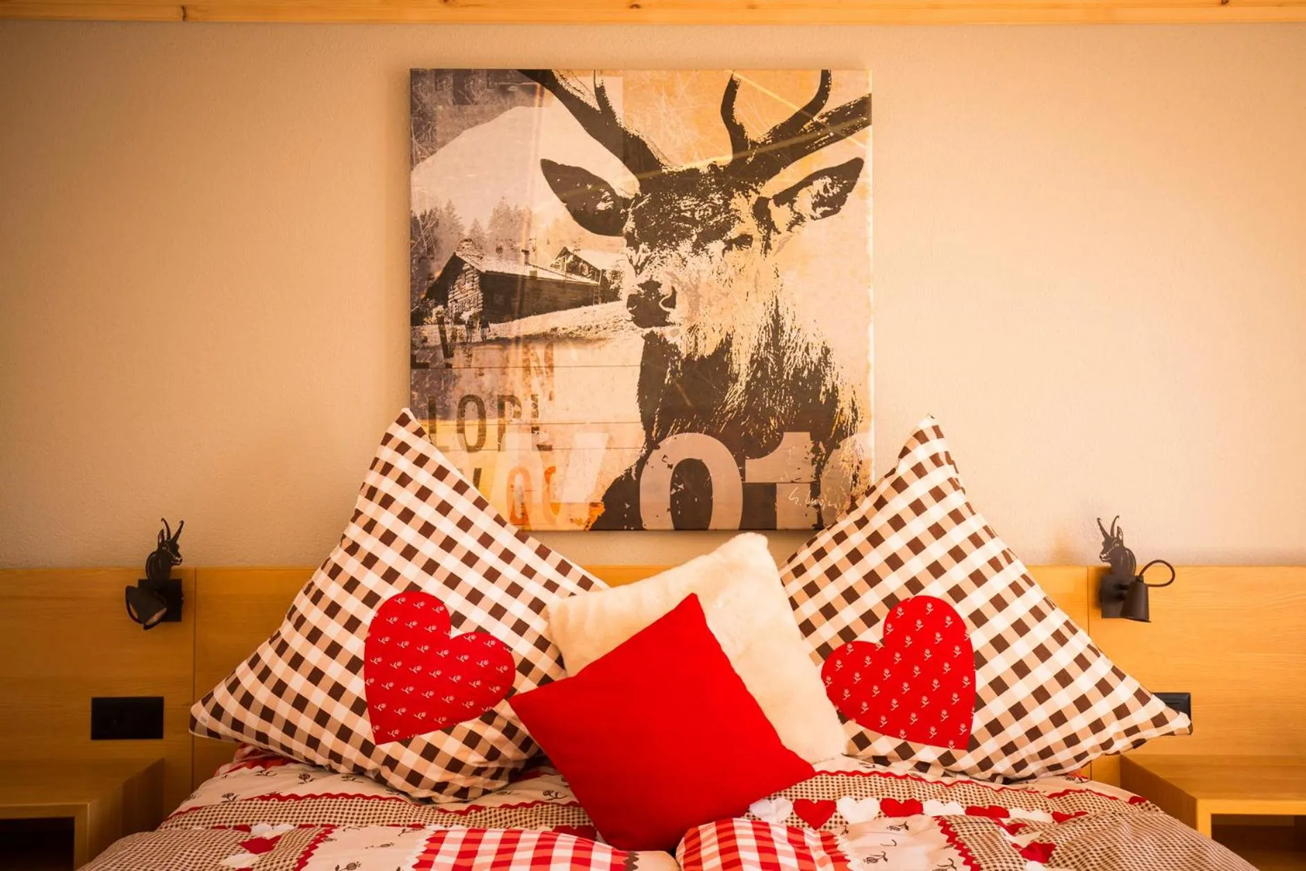 Photo of the whole room, Bed in Hotel Madrisajoch