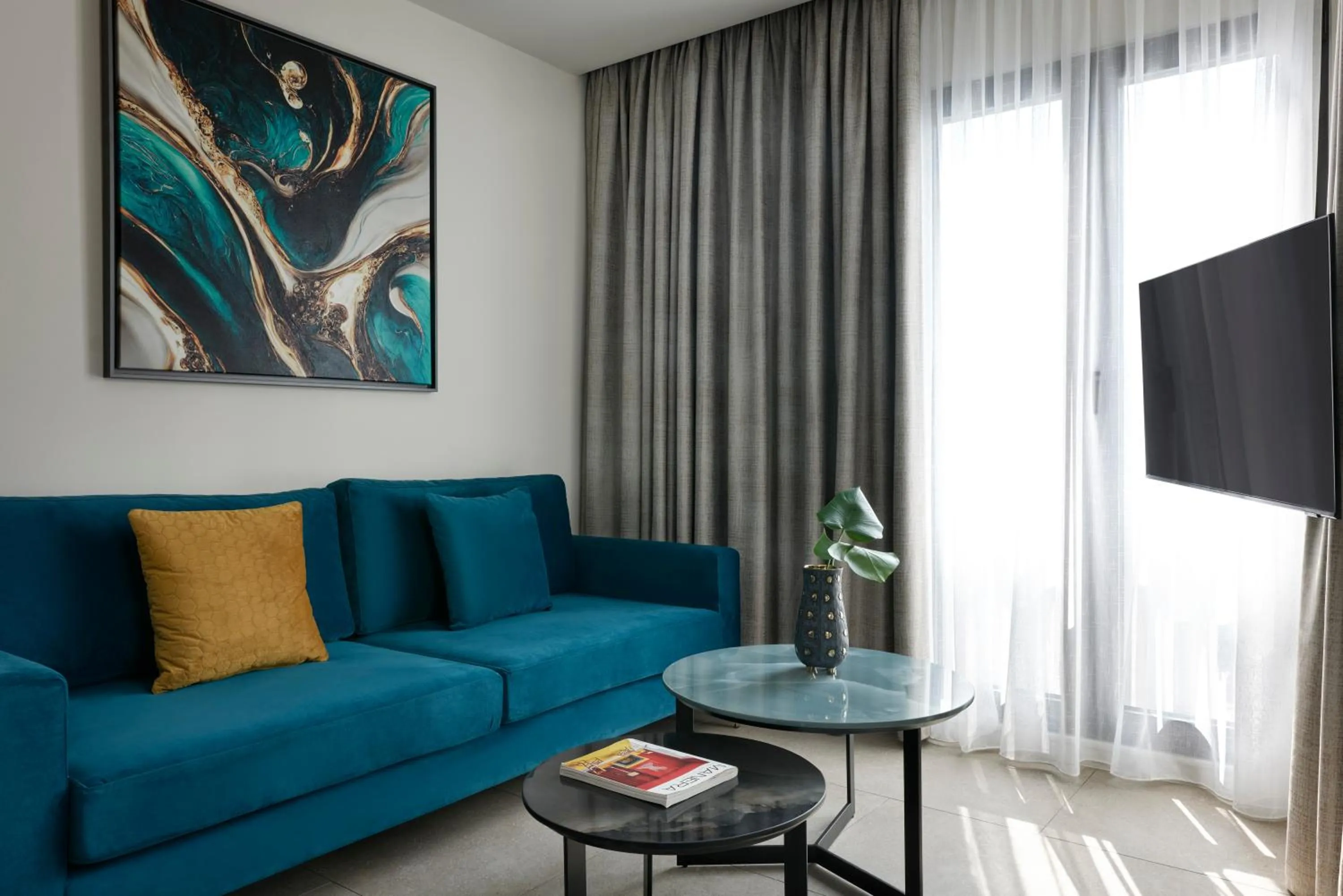 Living room in Hestia - Kolokotroni 23