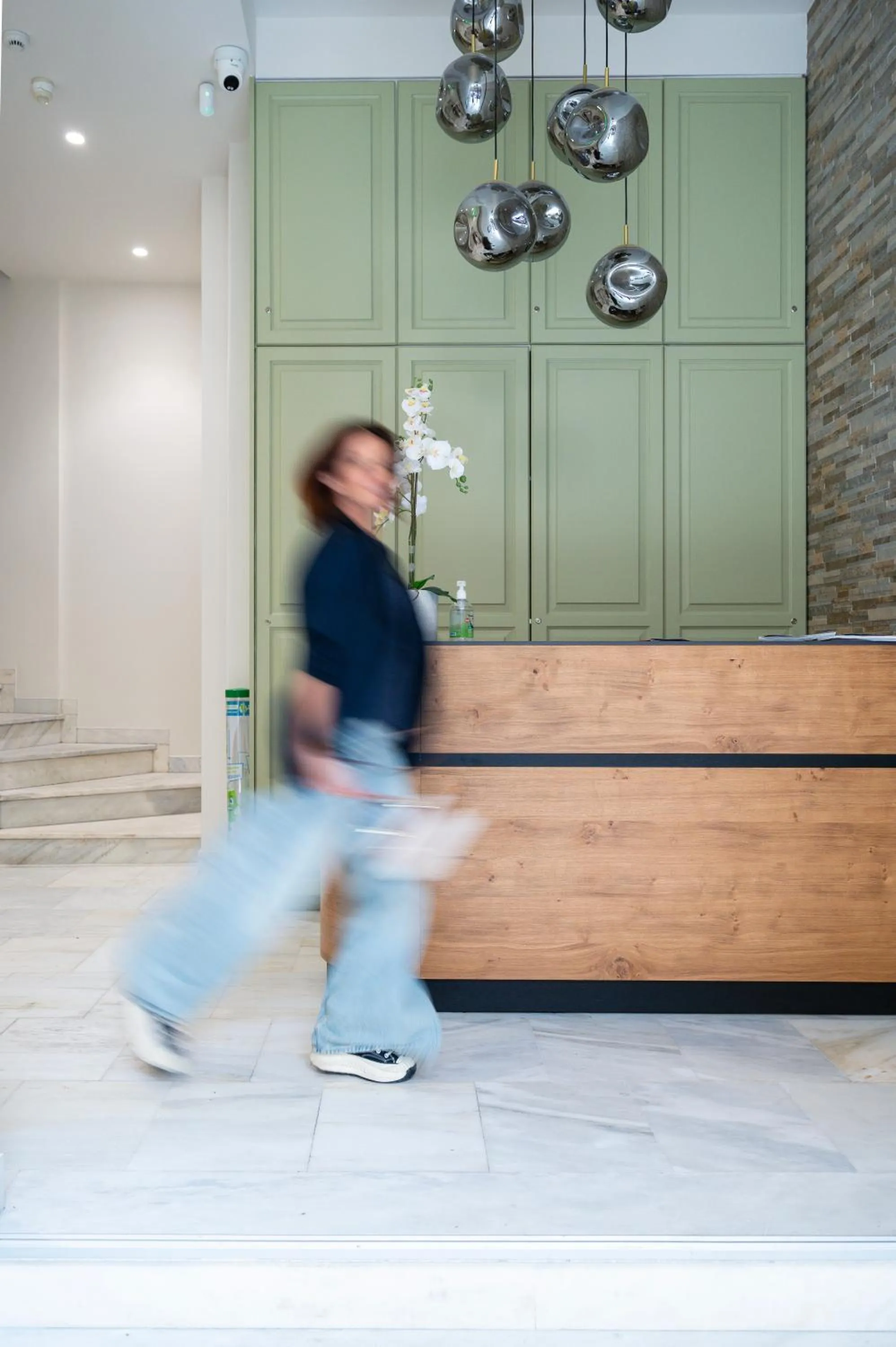 Facade/entrance in Hestia - Kolokotroni 23