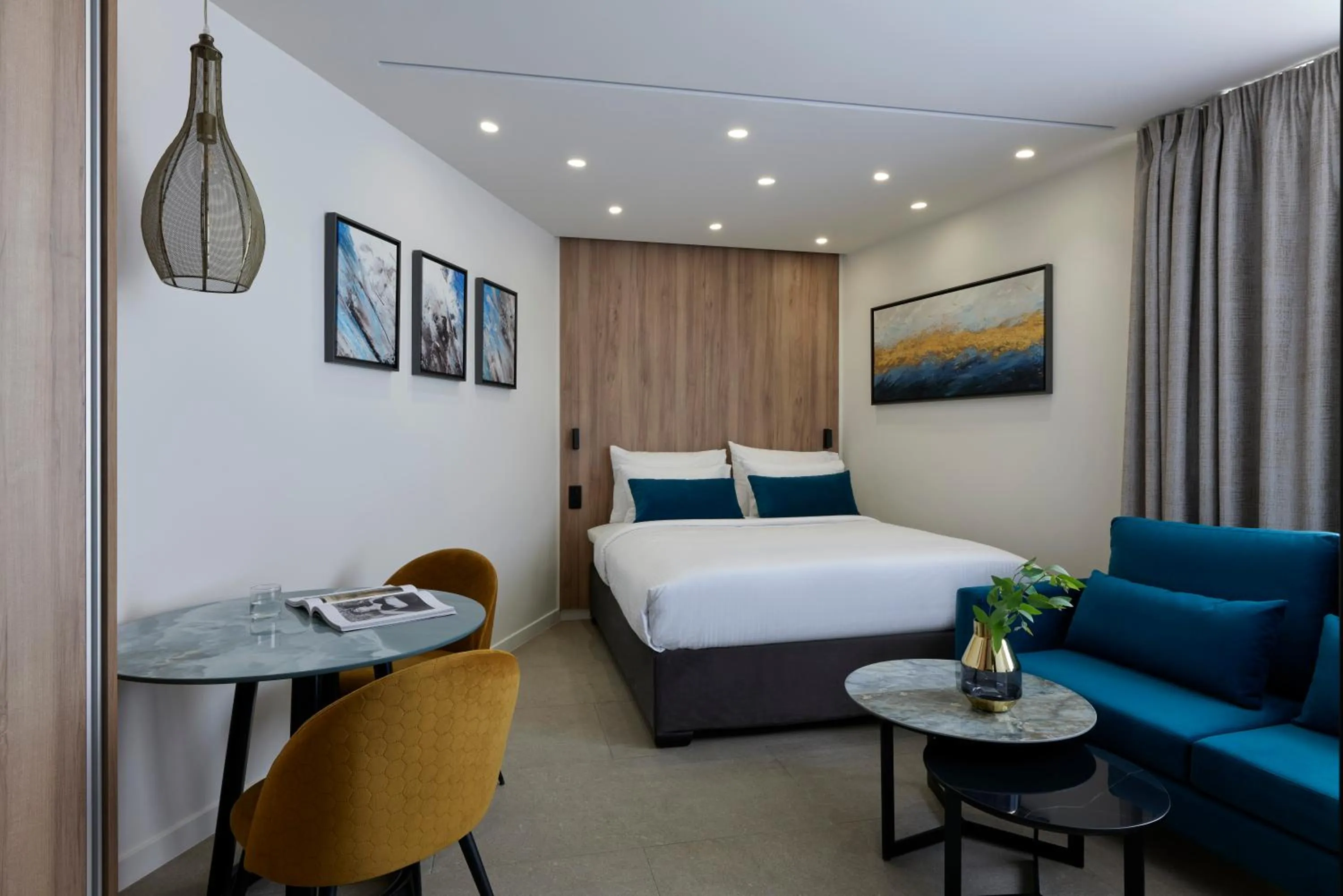 Photo of the whole room, Bed in Hestia - Kolokotroni 23