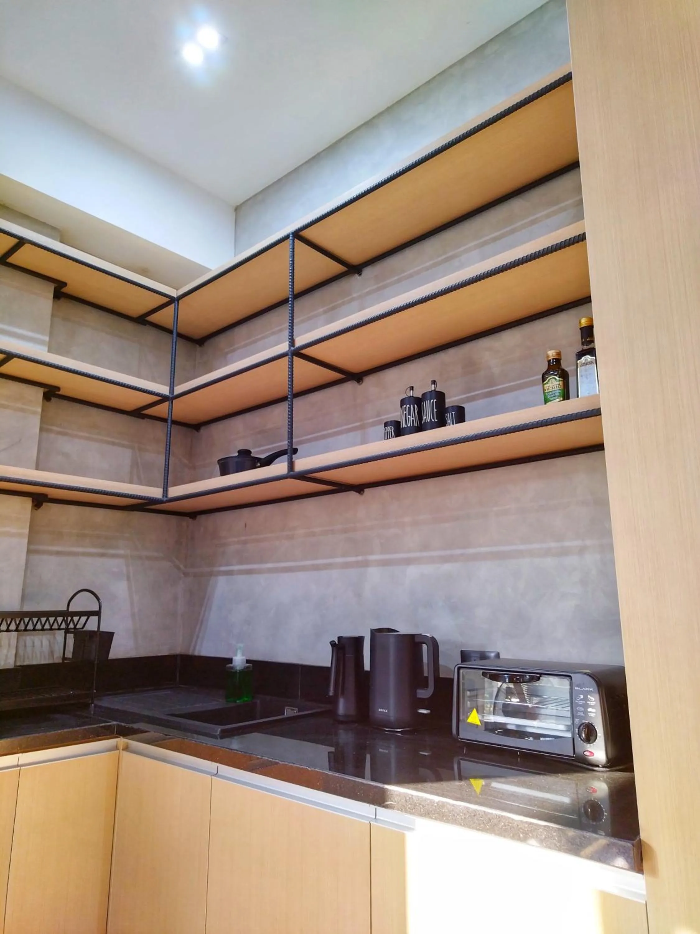 Kitchen or kitchenette in Kasa Boutique Hotel