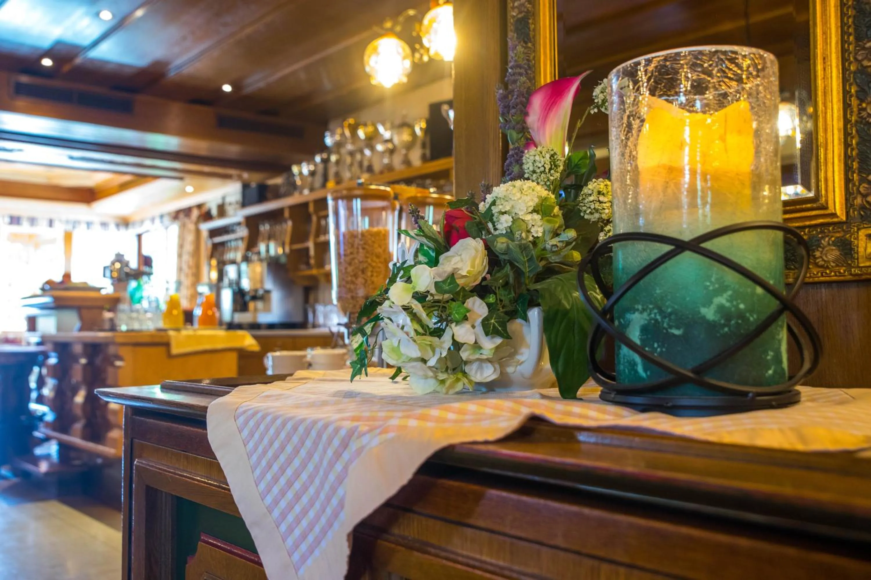 Decorative detail in Gasthof Pension Traube