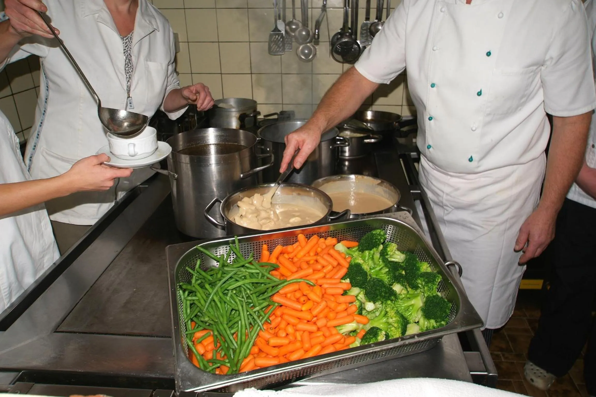 Dinner in Gasthof Pension Traube