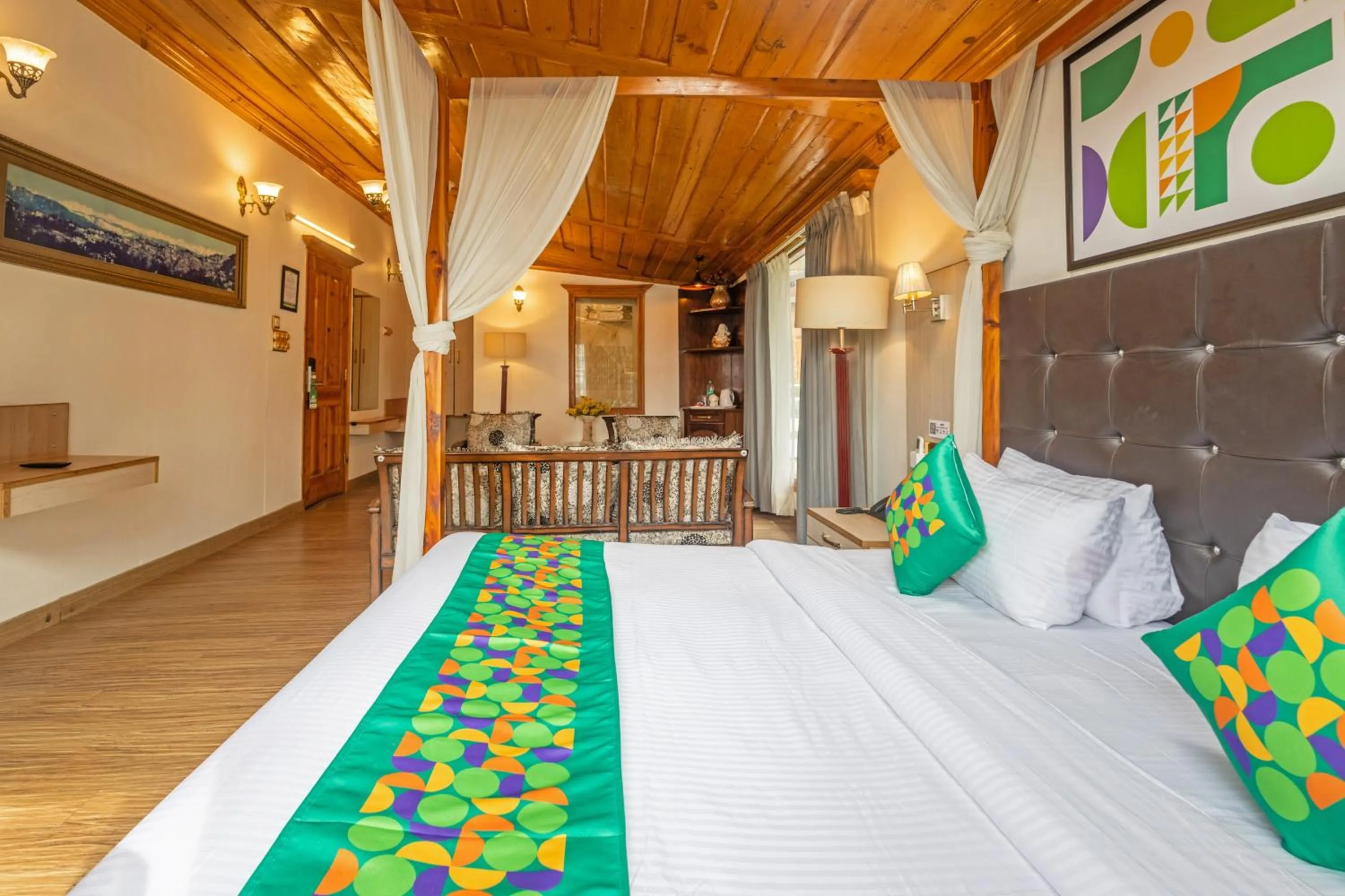 Bedroom, Bed in Treebo Premium Torrentium - A Heritage Hotel