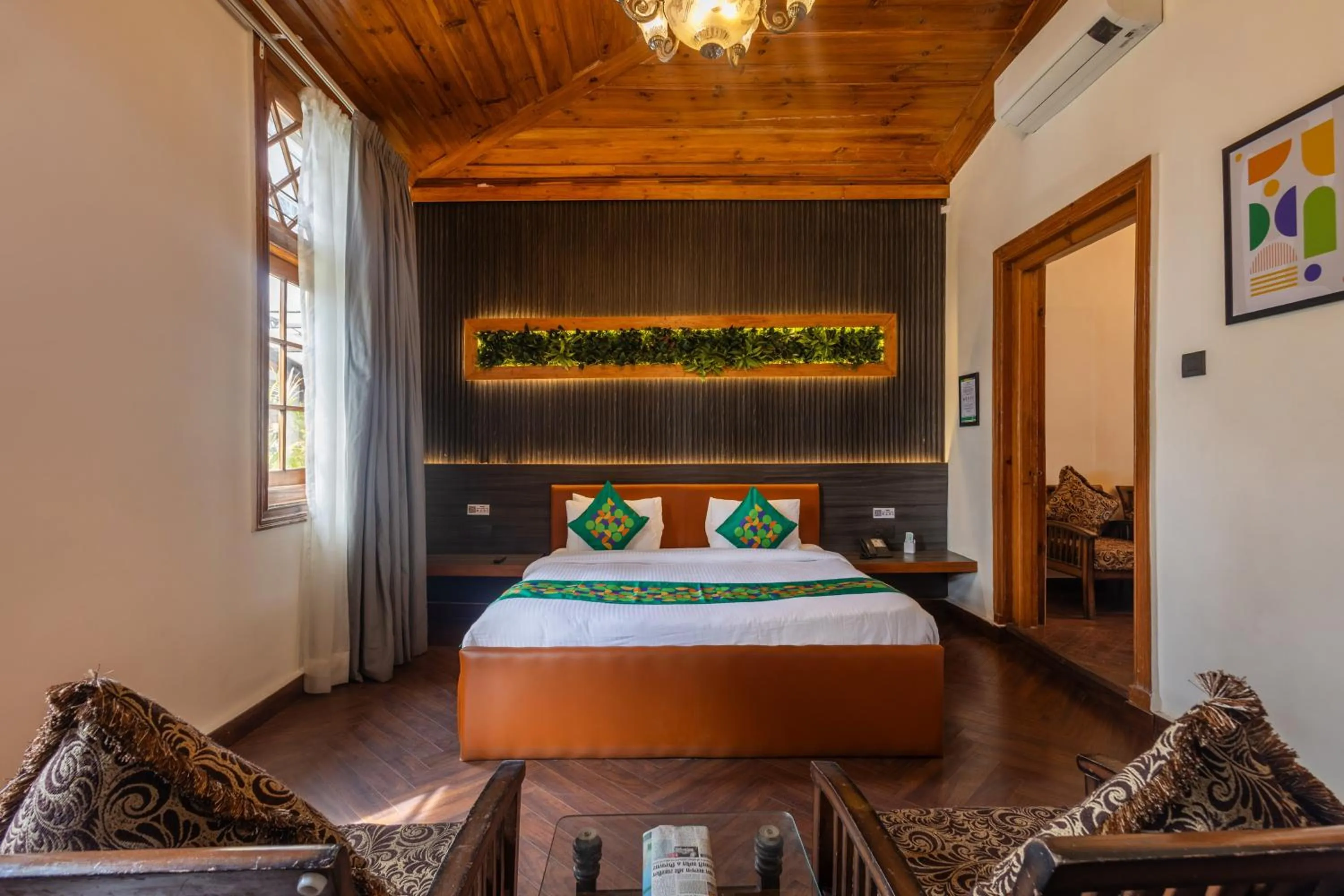 Bedroom, Bed in Treebo Premium Torrentium - A Heritage Hotel
