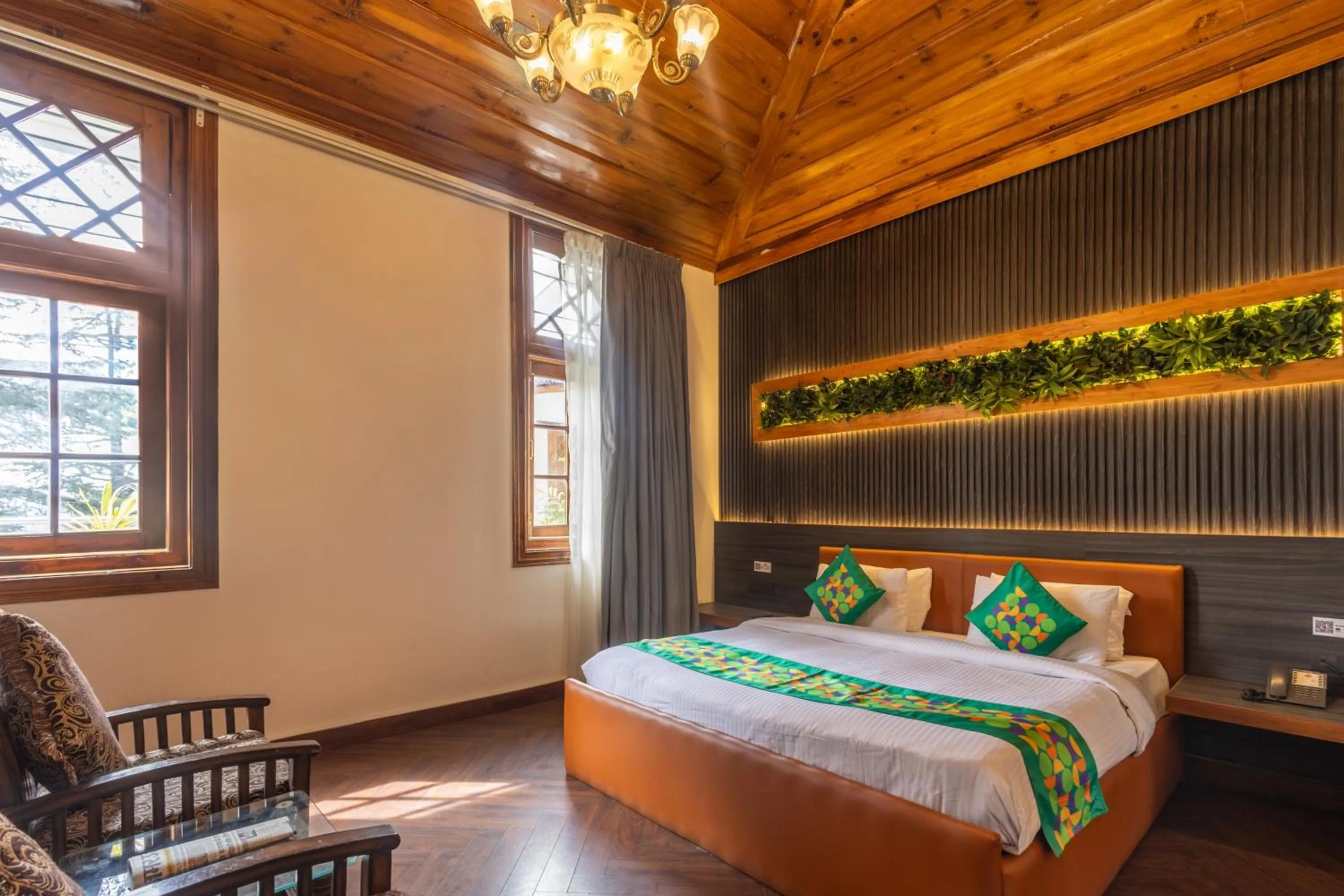 Bedroom, Bed in Treebo Premium Torrentium - A Heritage Hotel