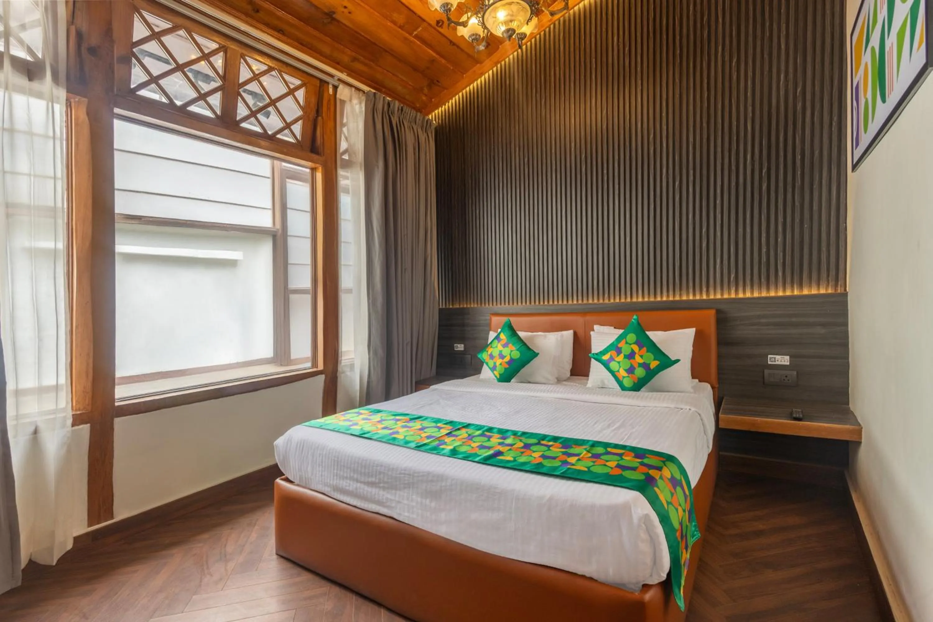 Bedroom, Bed in Treebo Premium Torrentium - A Heritage Hotel