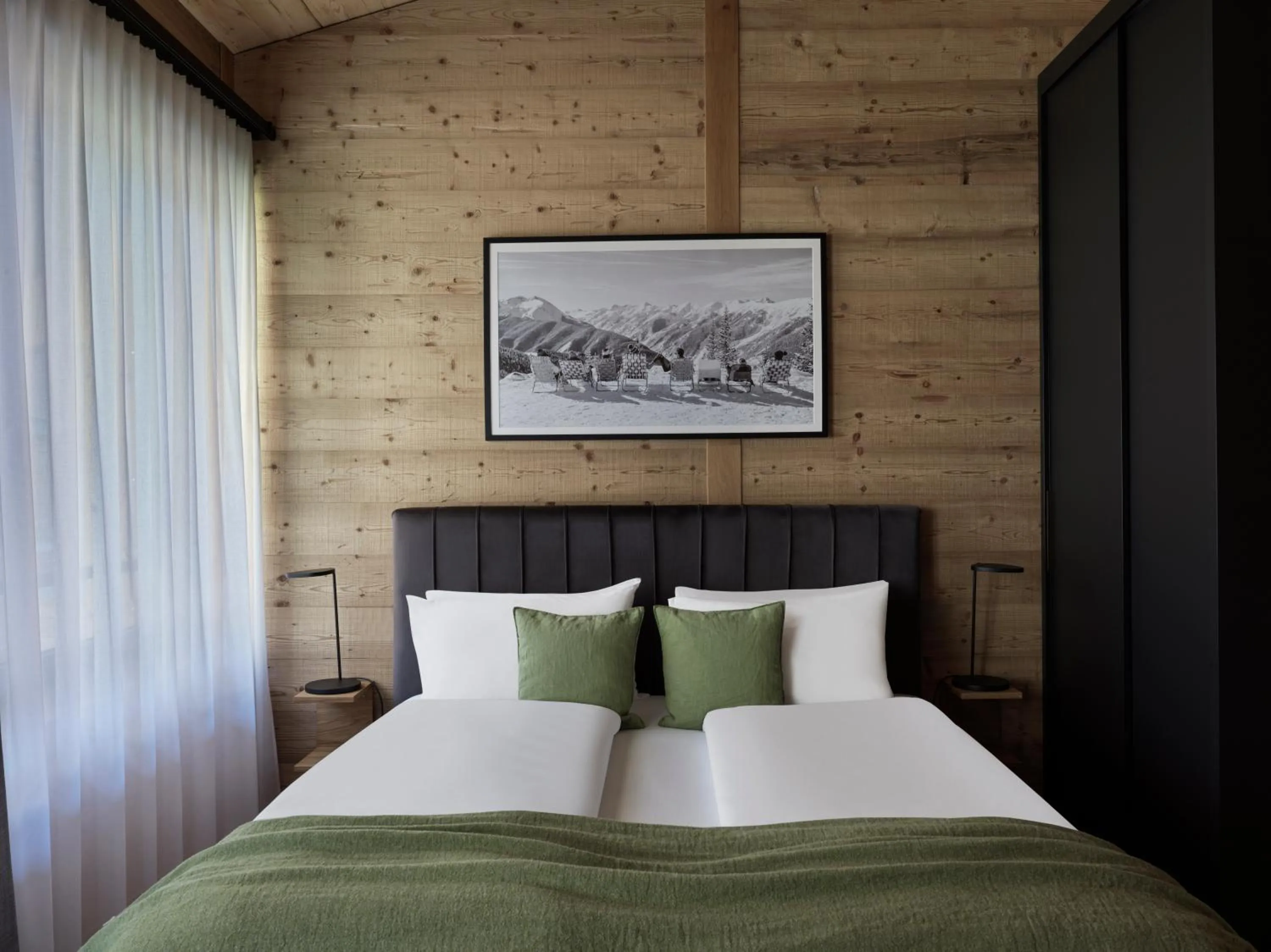 Bed in Andermatt Alpine Apartments