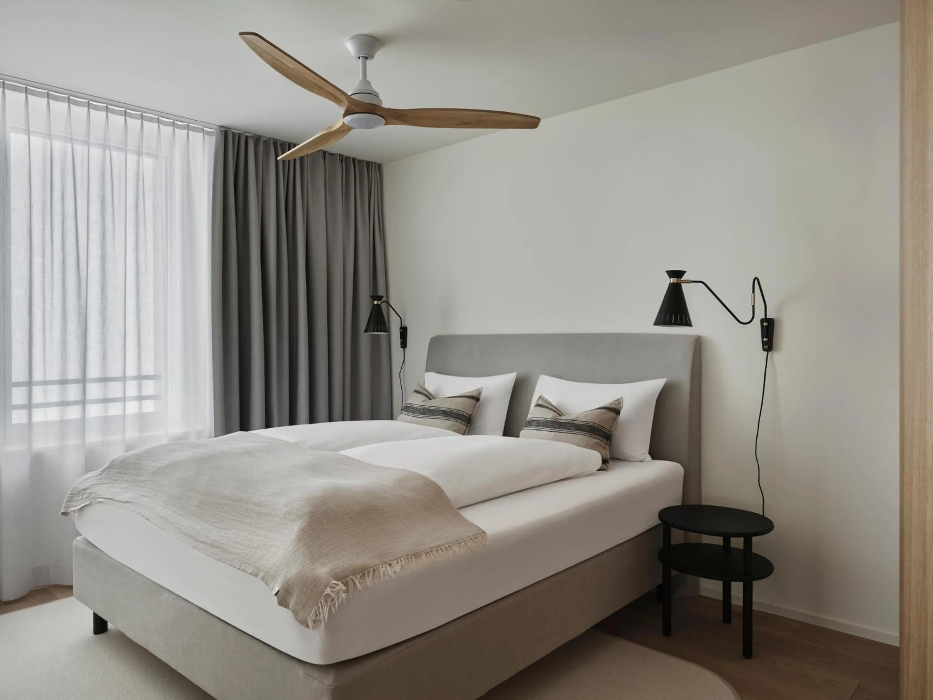 Bed in Andermatt Alpine Apartments