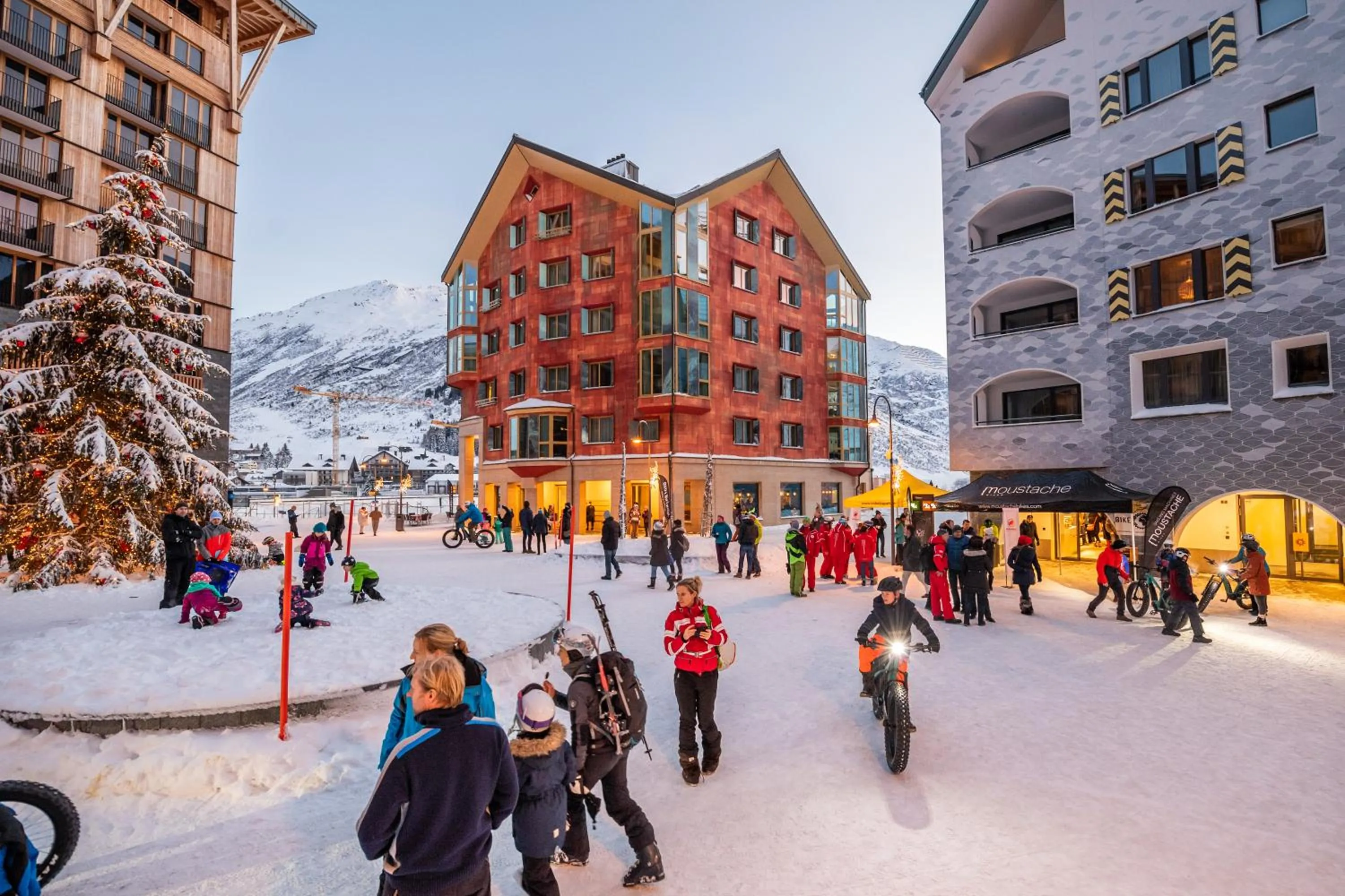 Facade/entrance in Andermatt Alpine Apartments