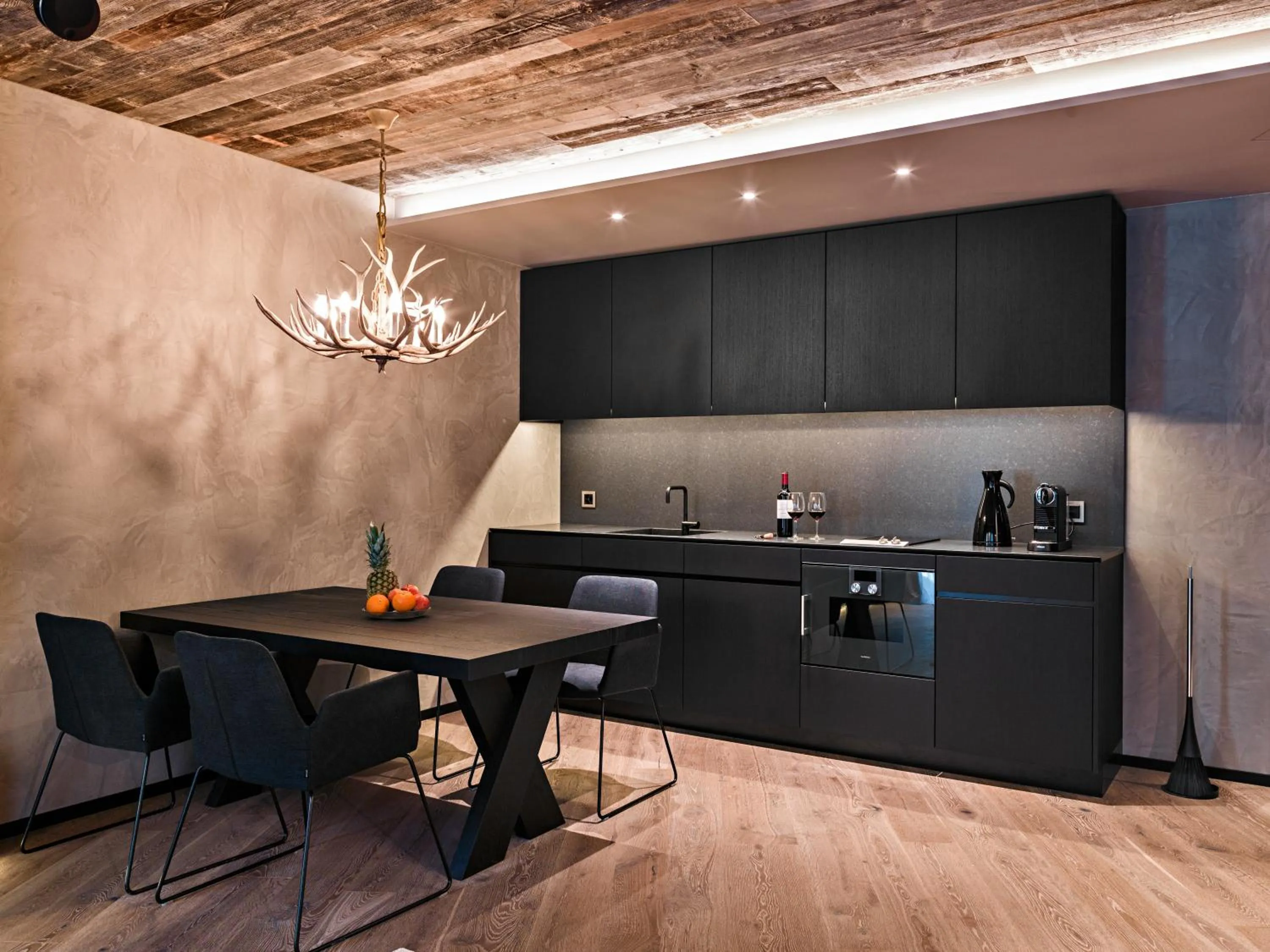 Kitchen or kitchenette in Andermatt Alpine Apartments