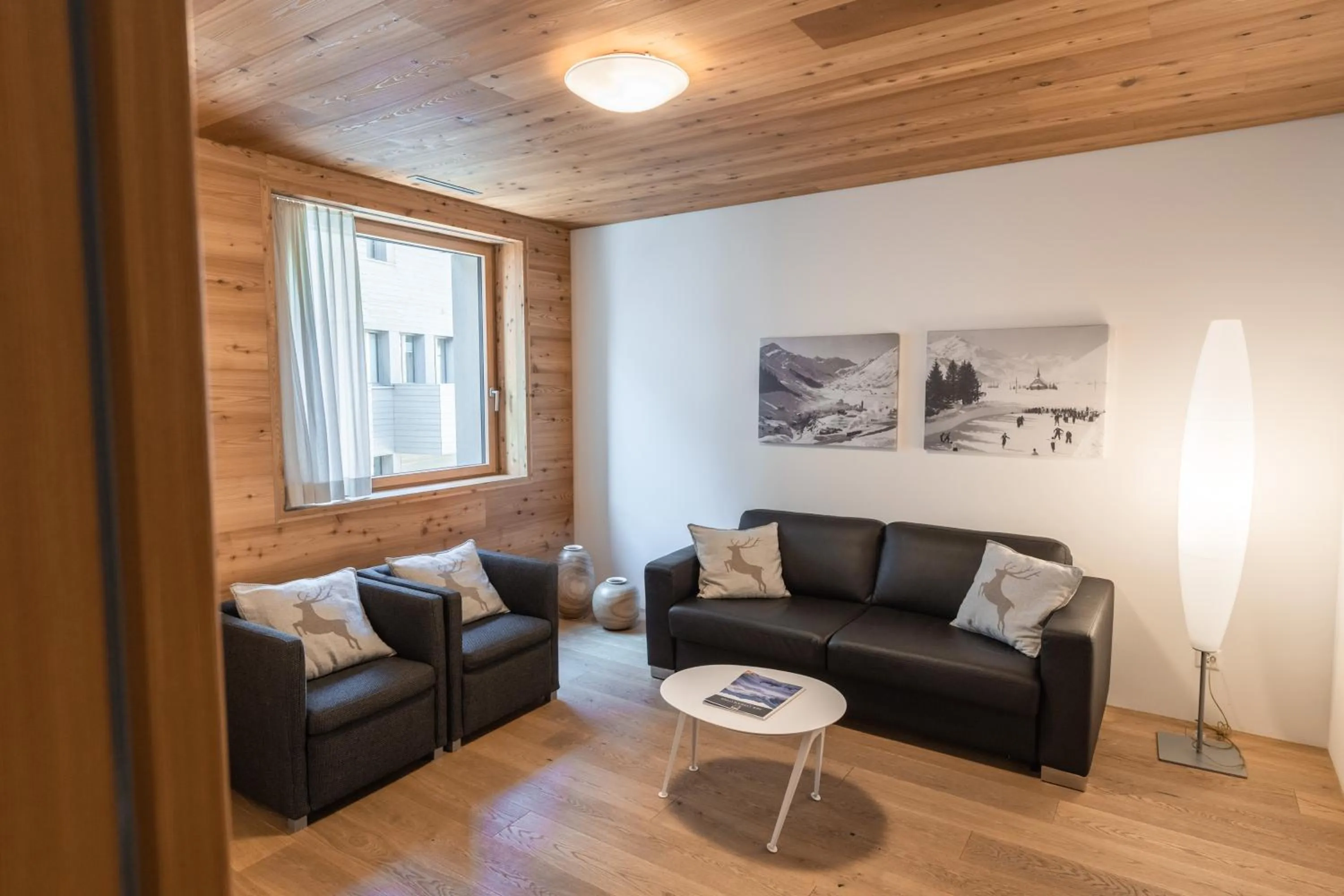 Living room in Andermatt Alpine Apartments