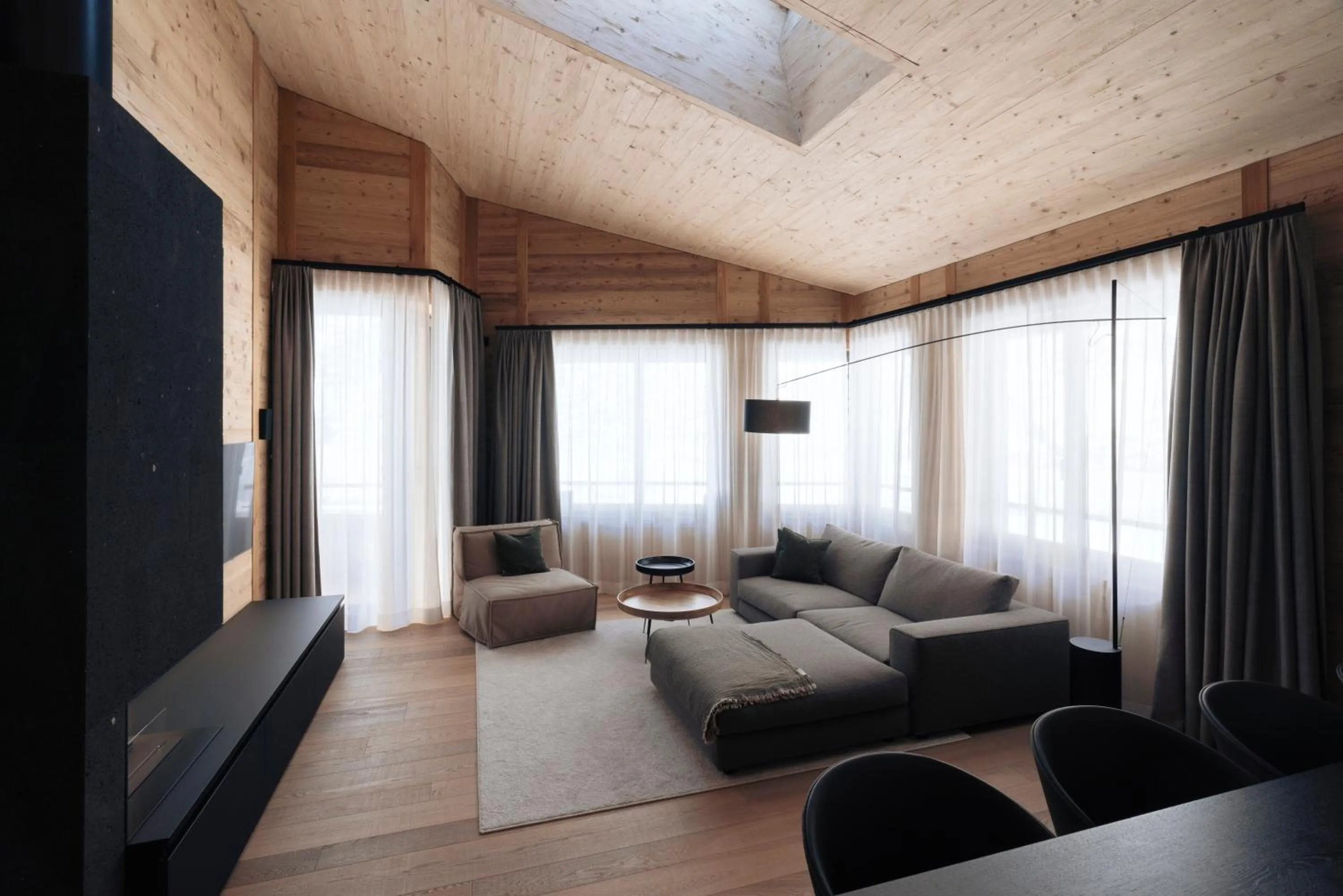 Living room in Andermatt Alpine Apartments
