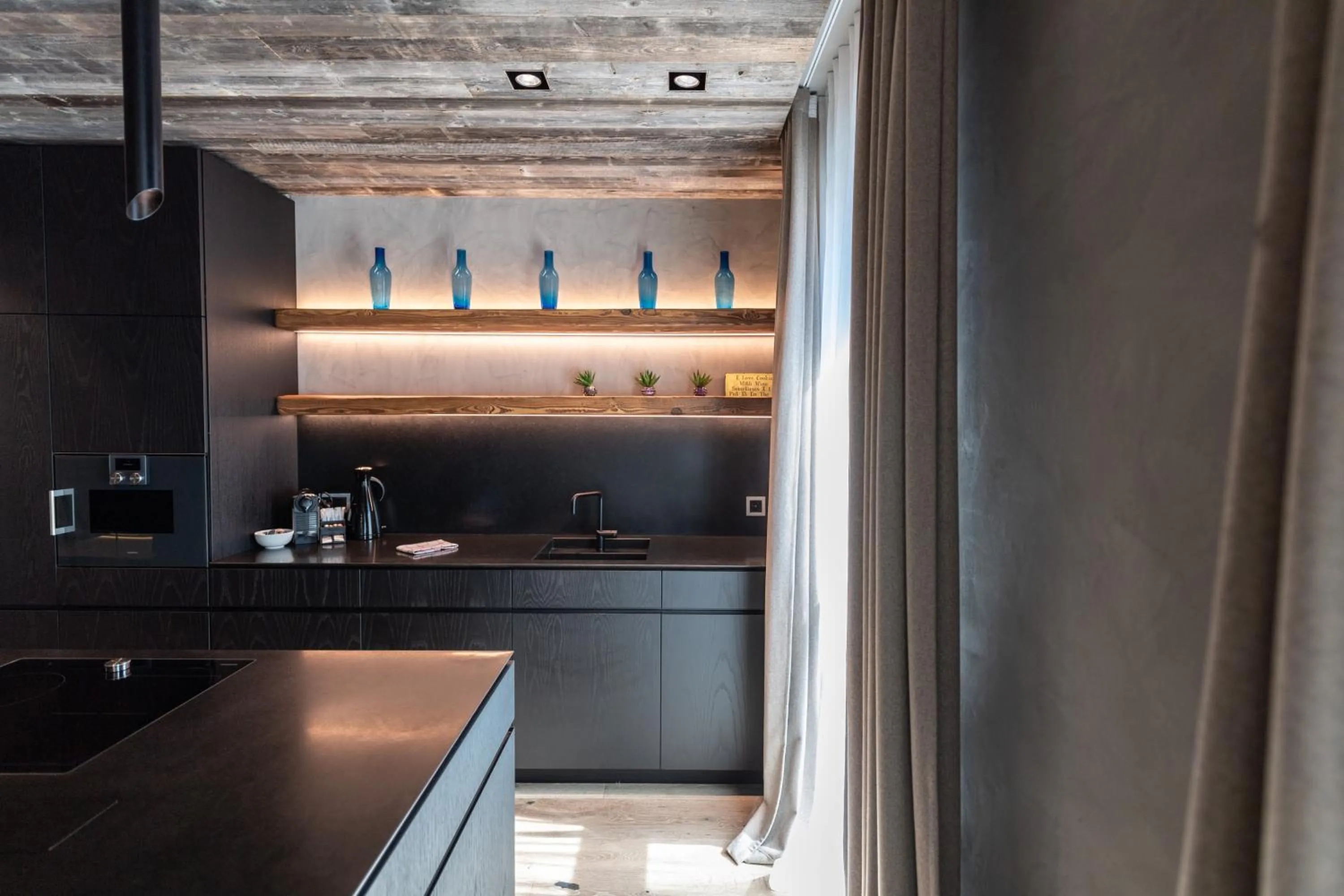 Kitchen or kitchenette in Andermatt Alpine Apartments