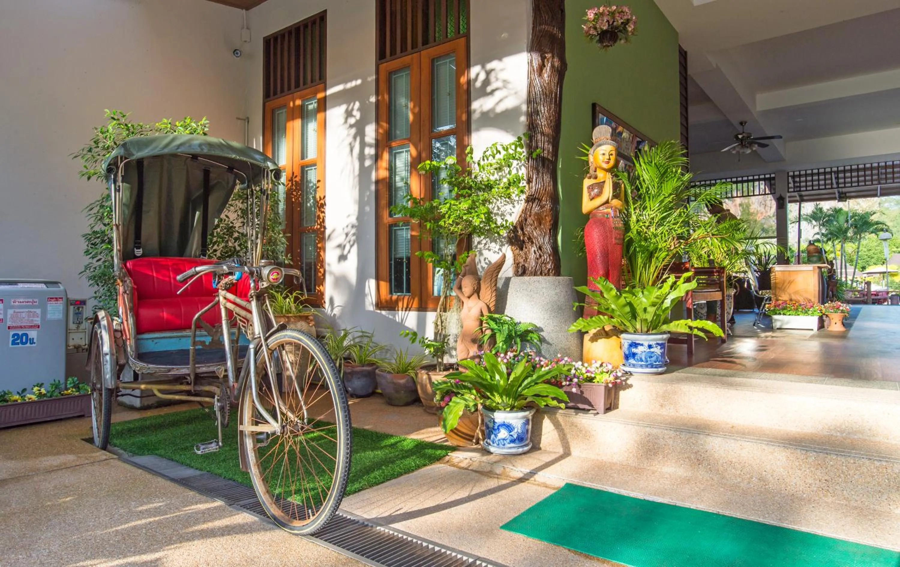 Decorative detail in Poonsiri Resort Aonang-SHA Extra Plus