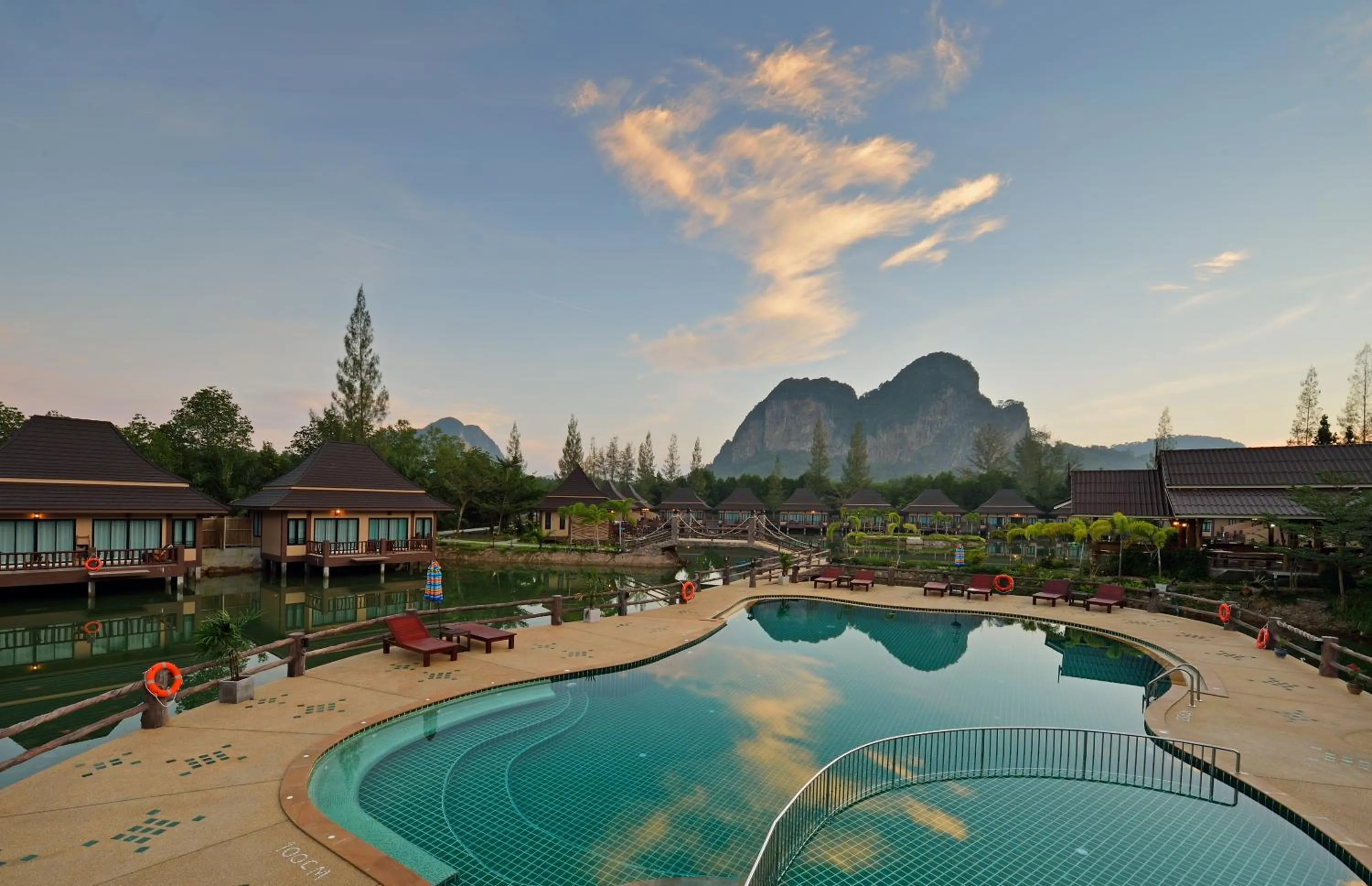 Swimming pool in Poonsiri Resort Aonang-SHA Extra Plus