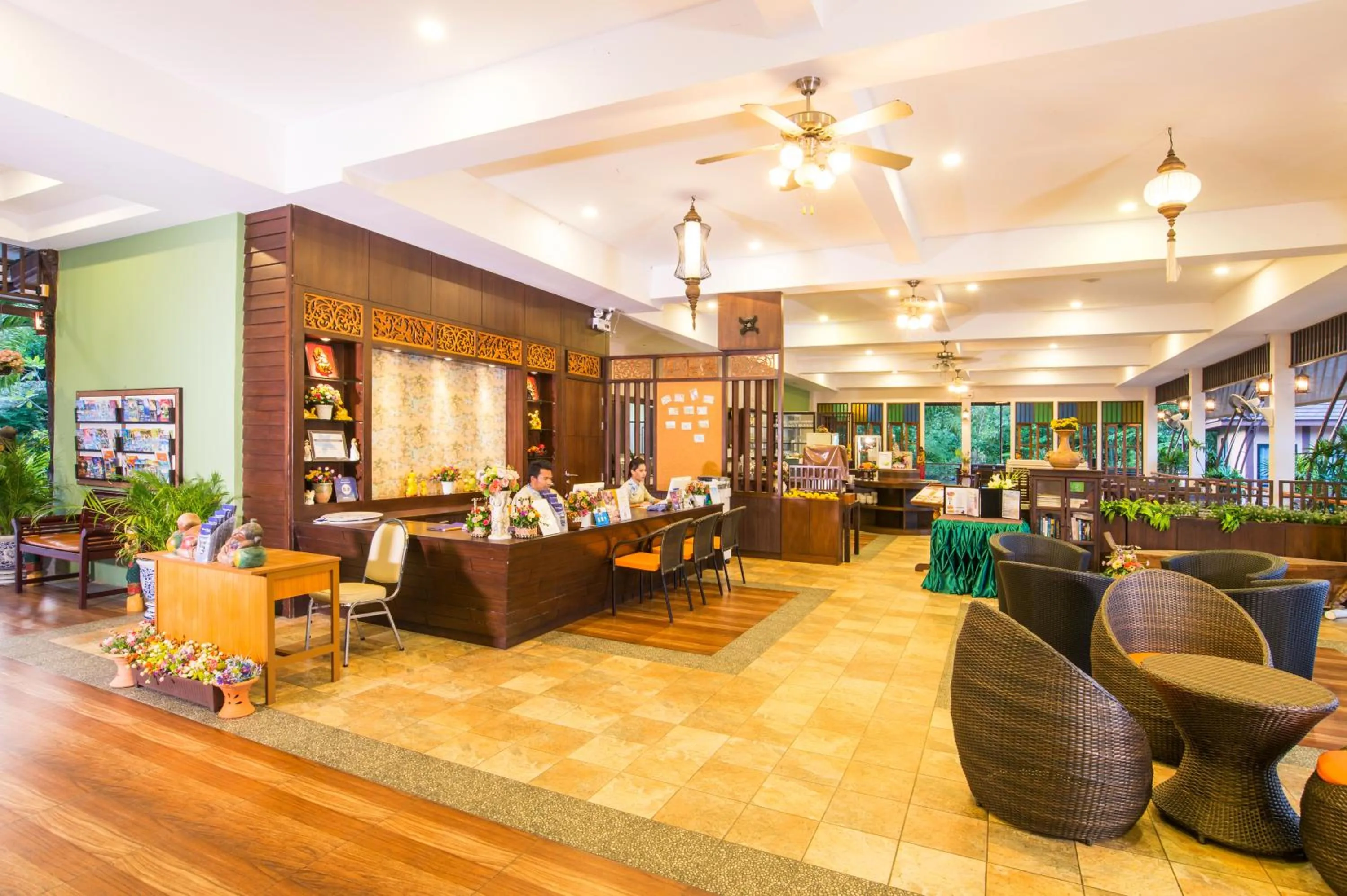 Lobby or reception in Poonsiri Resort Aonang-SHA Extra Plus