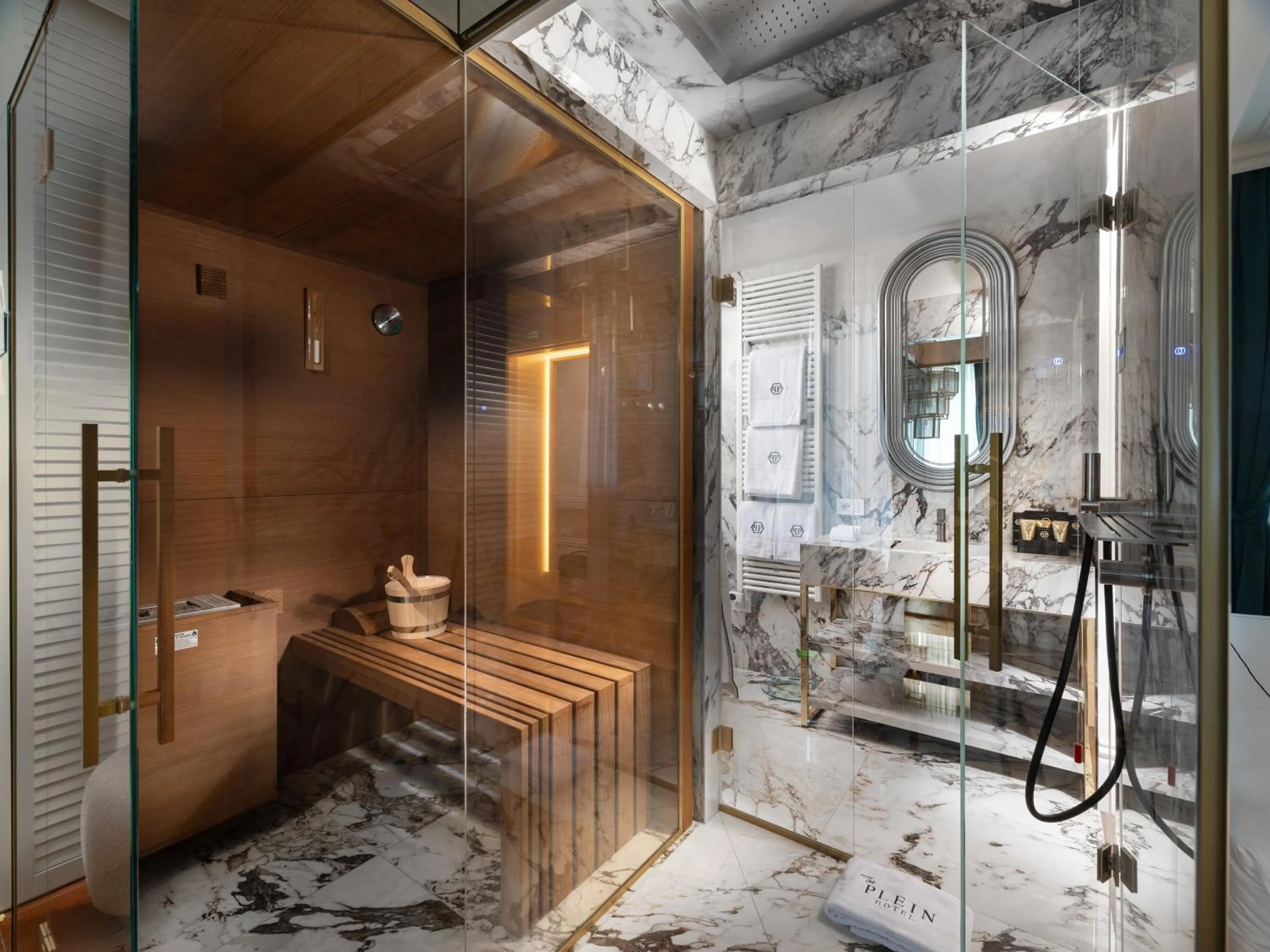 Sauna in The Plein Hotel - Small Luxury Hotels of the World