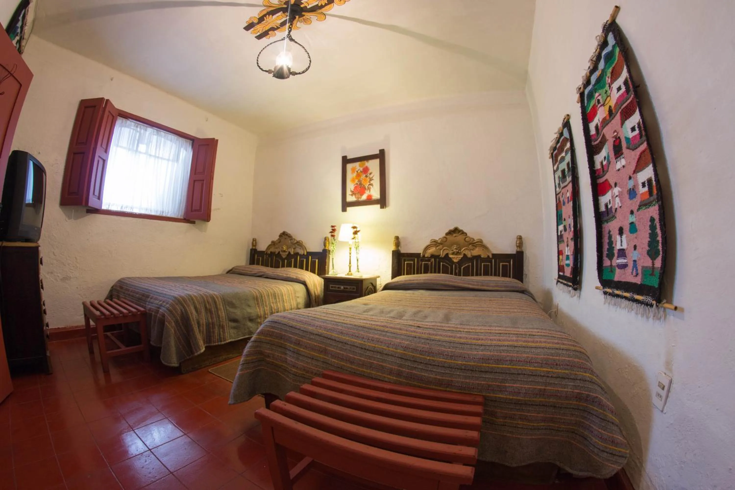 Bed in Hotel Boutique Posada La Basilica