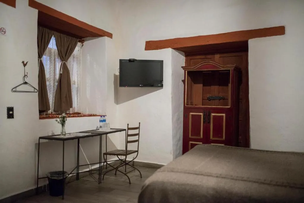 Bed in Hotel Boutique Posada La Basilica