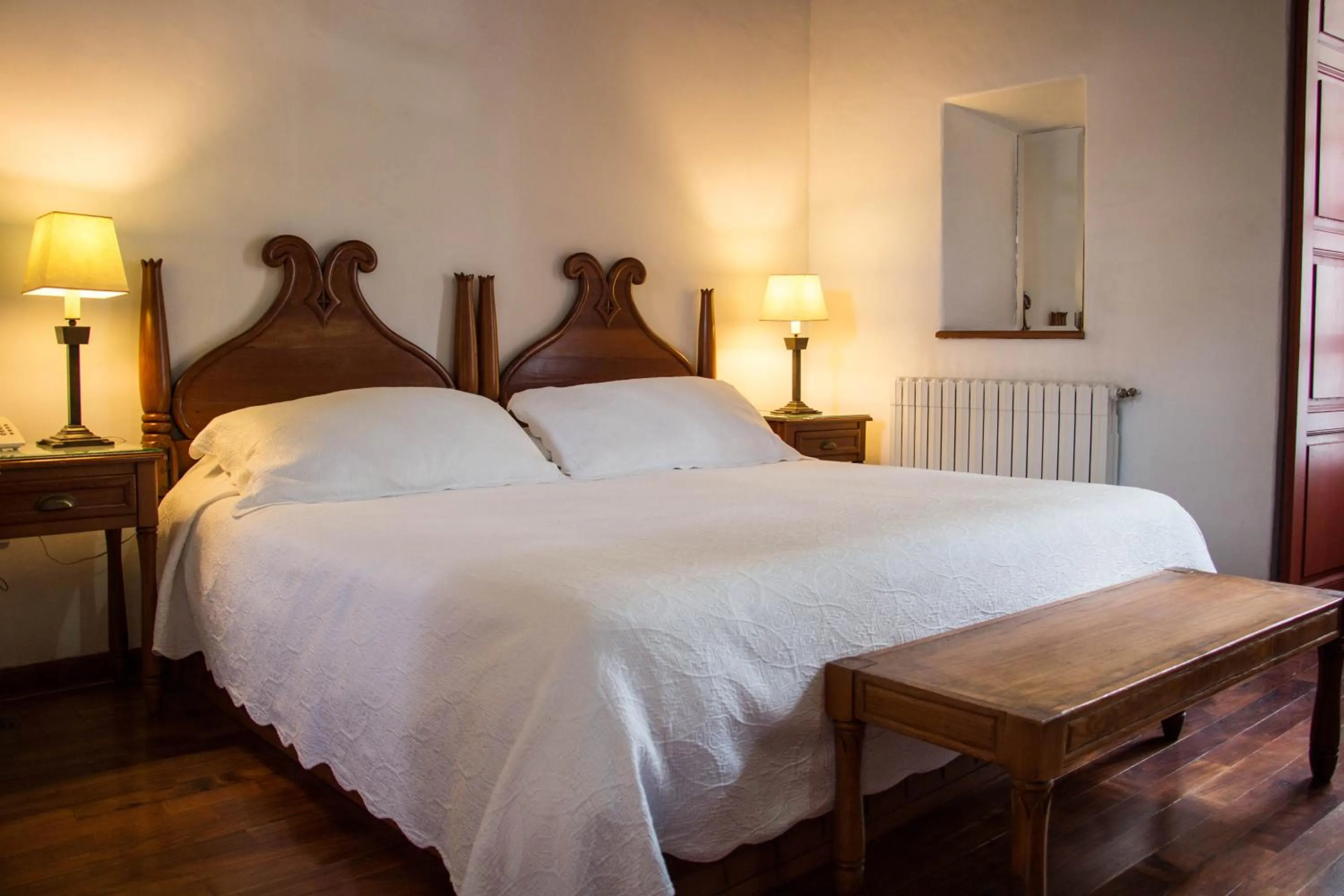 Bed in Hotel Boutique Posada La Basilica